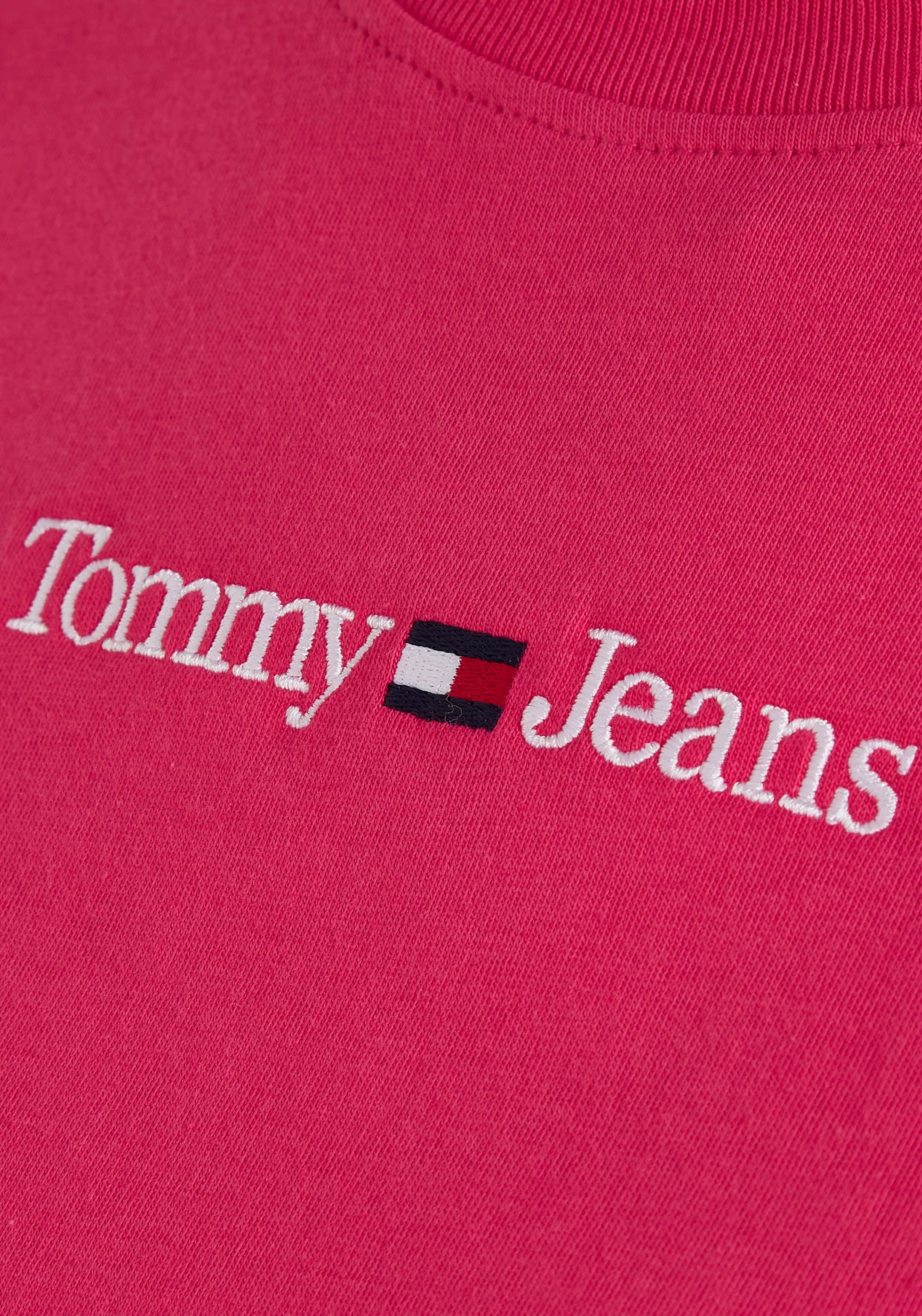 Tommy Jeans Kurzarmshirt »TJW CLS Jelmoli-Versand bestellen Jeans Logoschriftzug | online SERIF TEE«, Tommy Linear LINEAR mit
