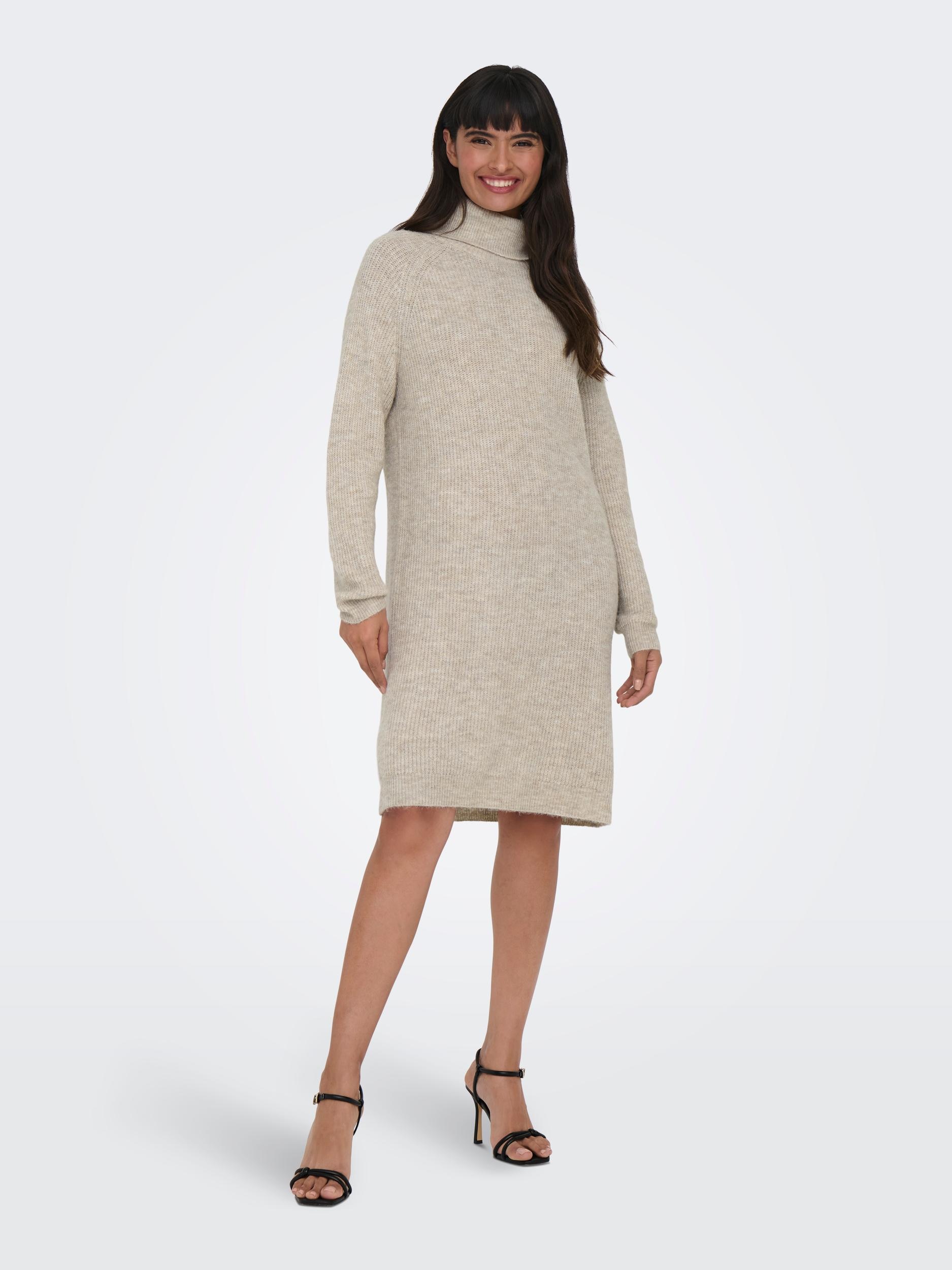 ONLY Strickkleid »ONLSILLY LS ROLLNECK DRESS BF KNT«