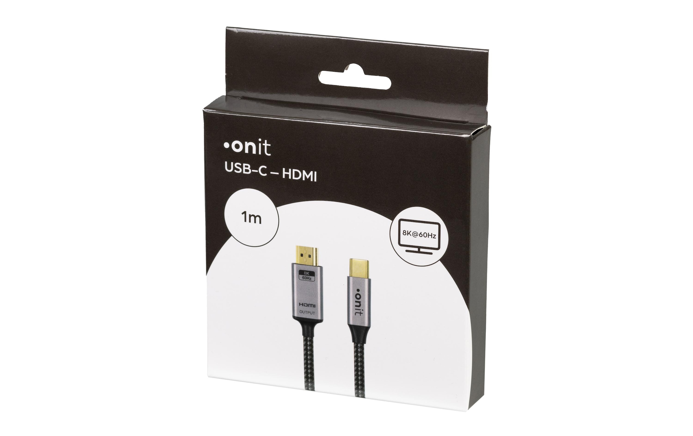 onit USB-Kabel »USB Type-C - HDMI, 1 m«, 100 cm
