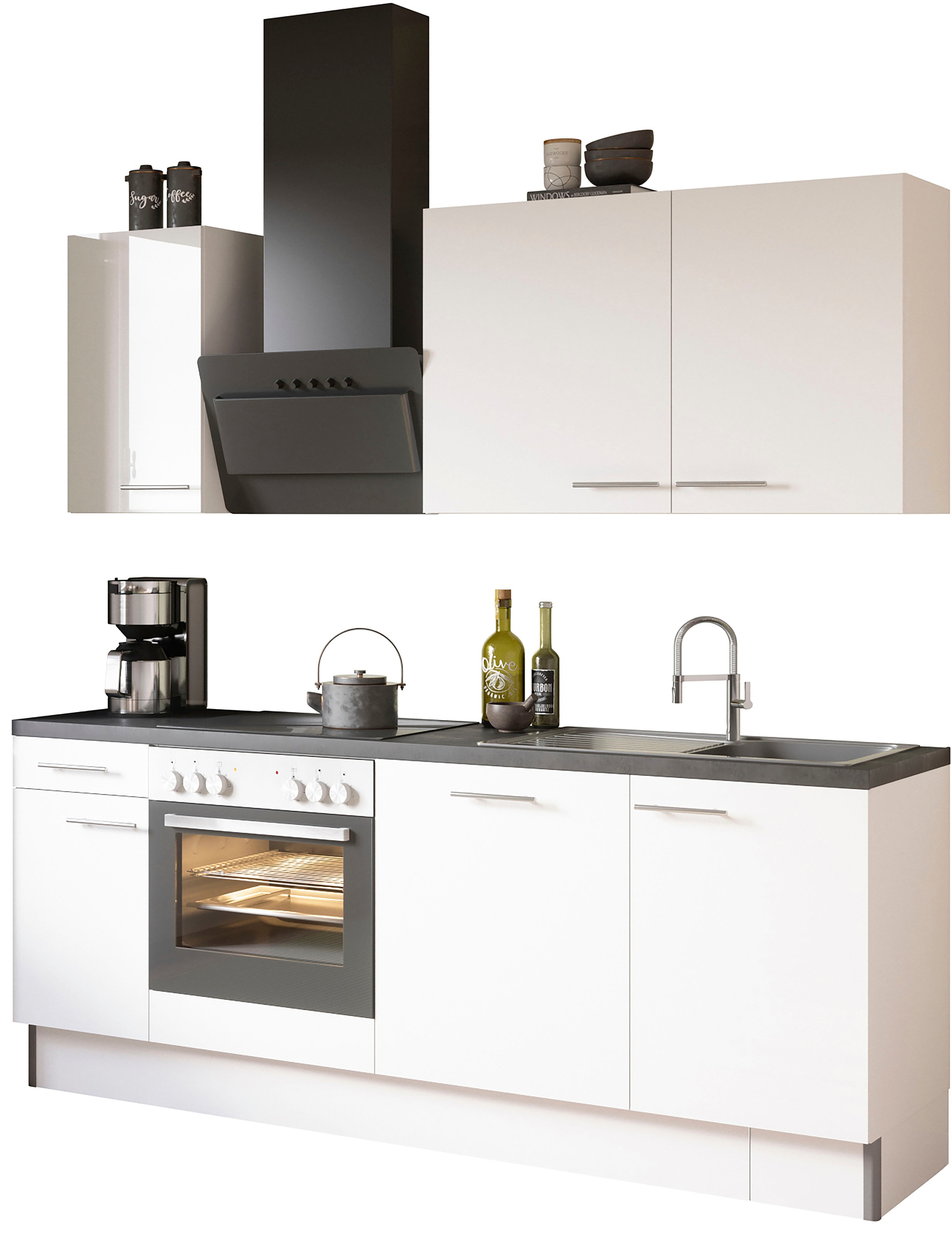 OPTIFIT Küche "Klara" 210 cm breit