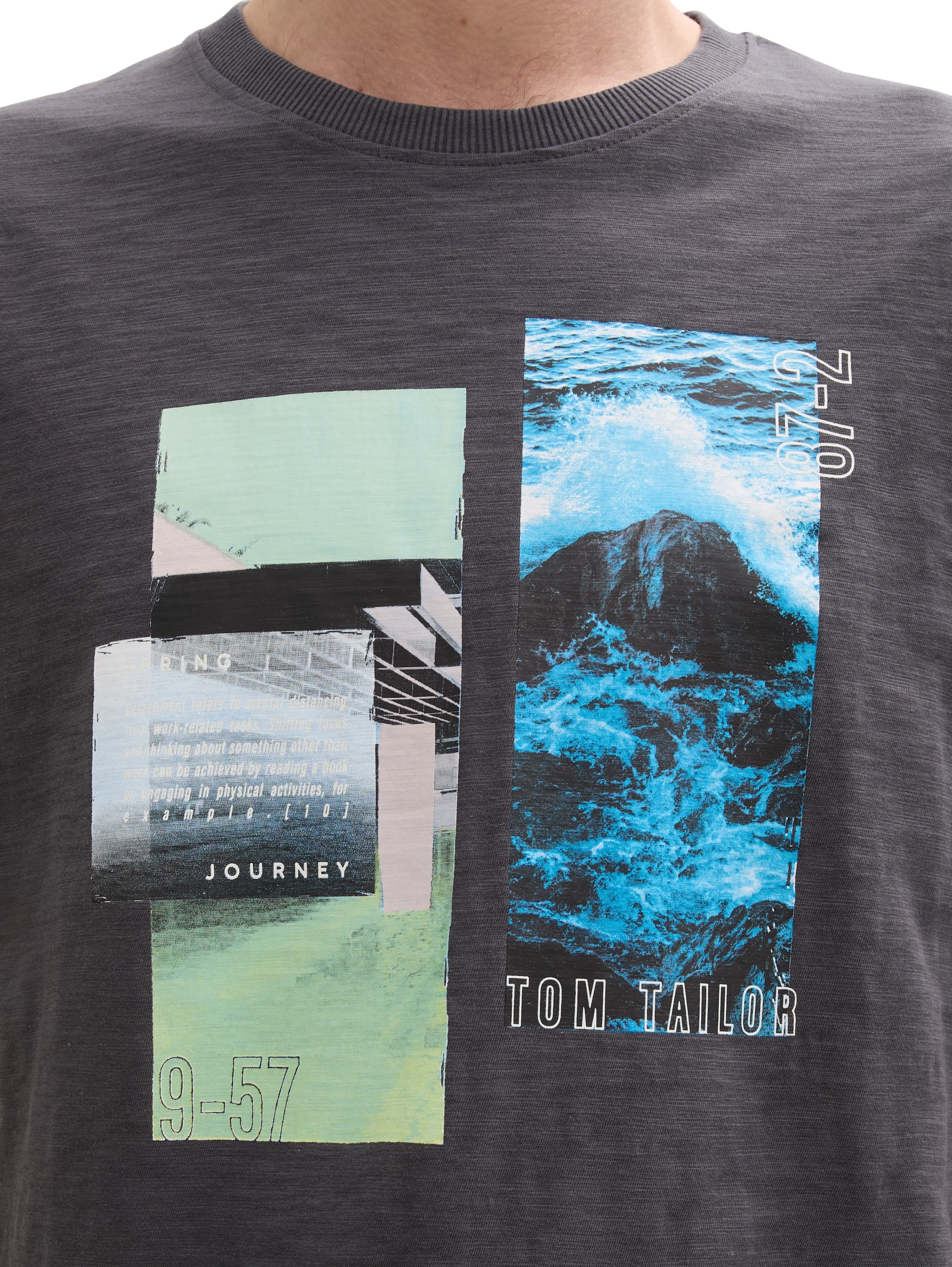 TOM TAILOR T-Shirt, mit Front Print