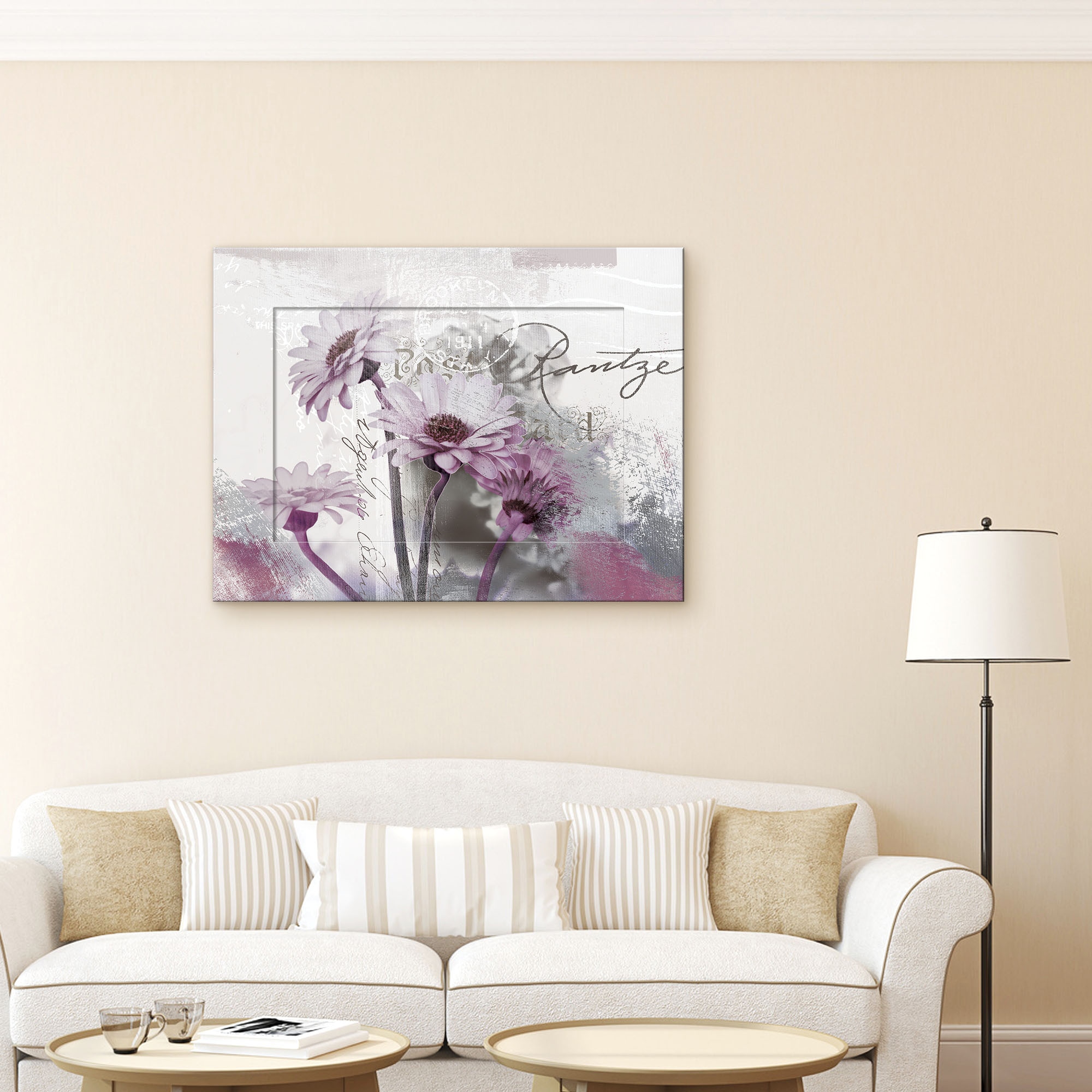 - »Fotocollage Jelmoli-Versand Wandbild online bestellen Gerberas, Blumen, | (1 St.) lila«, Artland