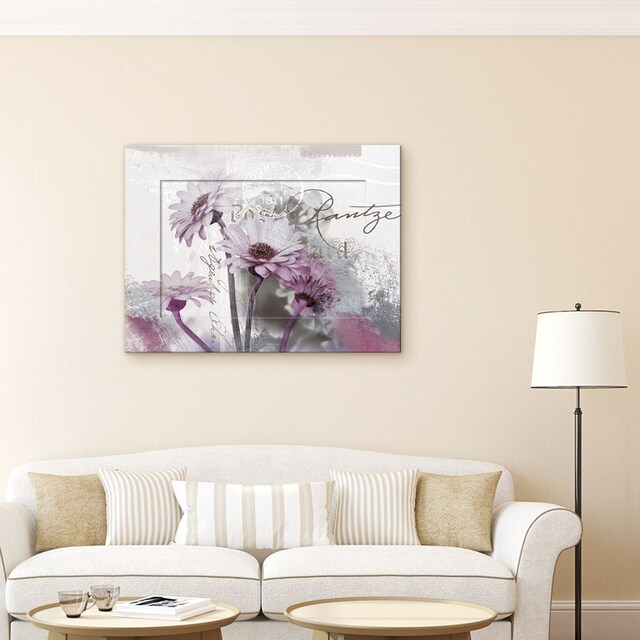 Artland Wandbild »Fotocollage - Gerberas, lila«, Blumen, (1 St.) online  bestellen | Jelmoli-Versand