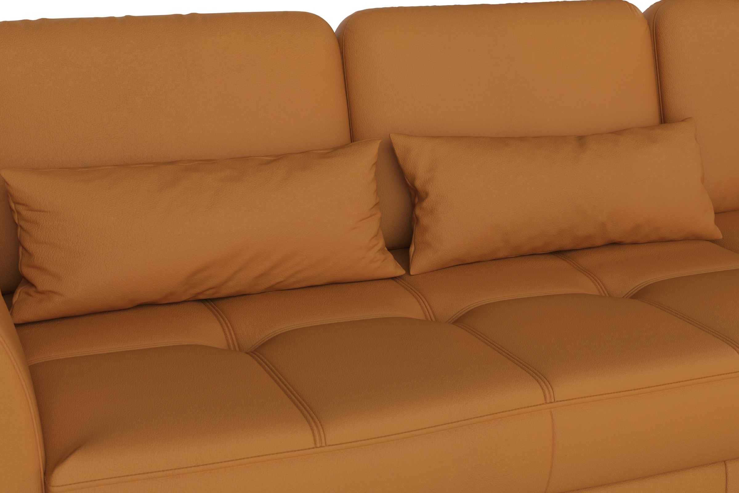 sit&more Ecksofa »Bendigo L-Form«, inklusive Sitztiefenverstellung, Bodenfreiheit 12 cm, in 2 Fussfarben