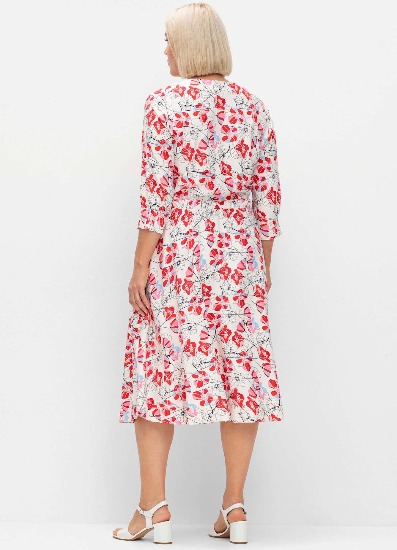 Sheego Druckkleid »Kleid«