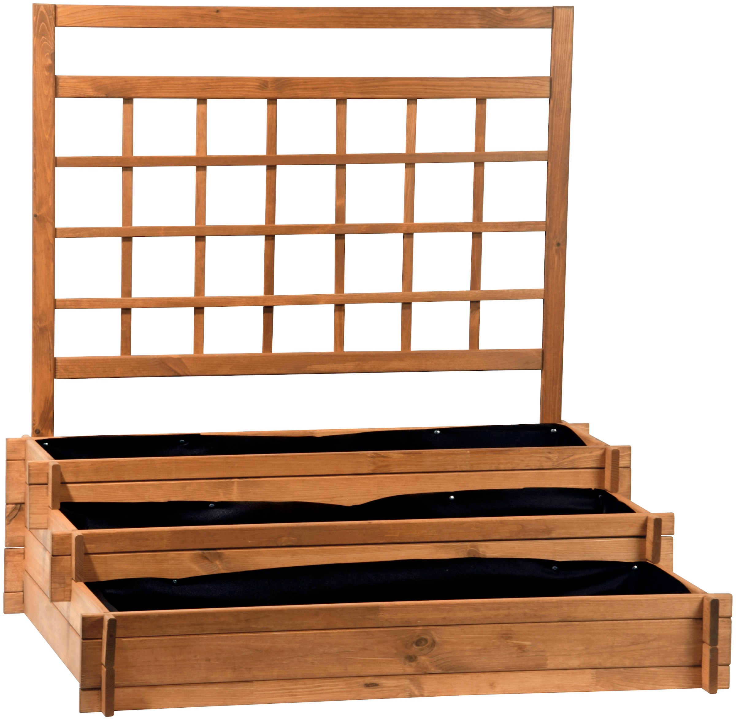 dobar Spalier, mit 3 Etagen-Pflanzkasten, BxTxH: 110x88x115 cm