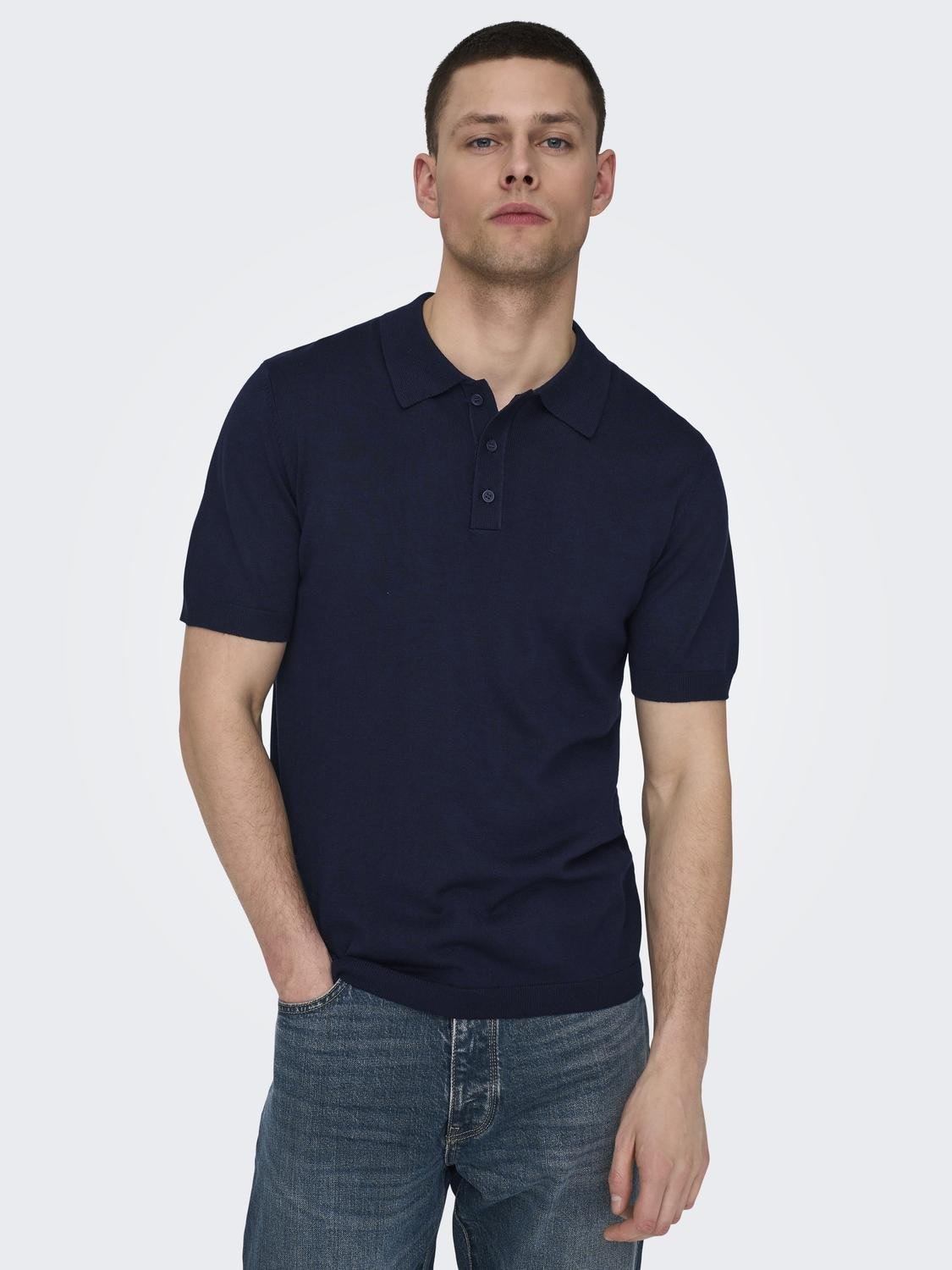 ONLY & SONS Poloshirt »ONSWYLER LIFE REG 14 SS POLO KNIT NOOS«