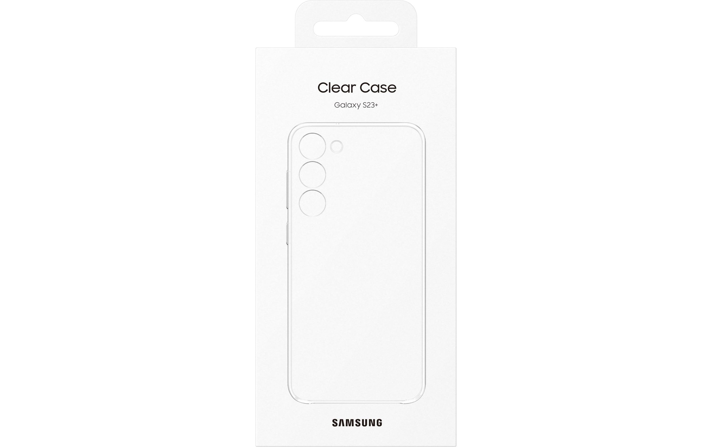 Handyhülle »Clear Case Transparent«, Samsung Galaxy S23+