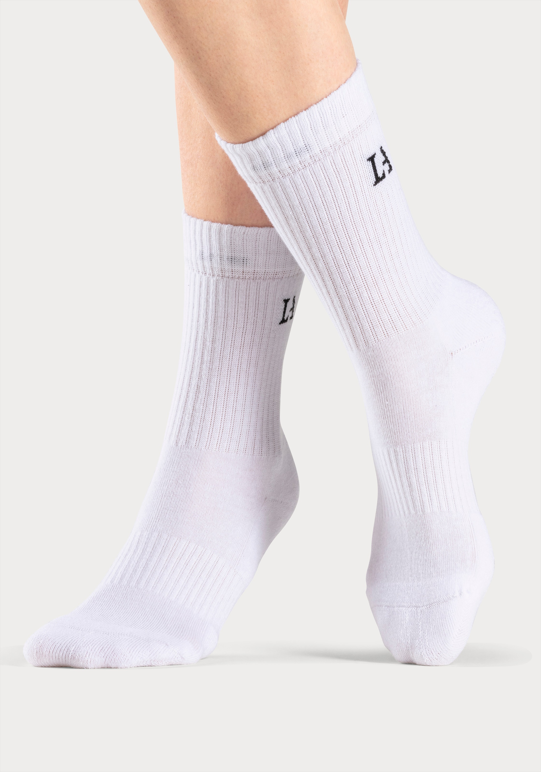 LASCANA ACTIVE Tennissocken, (Packung), mit Frotteé