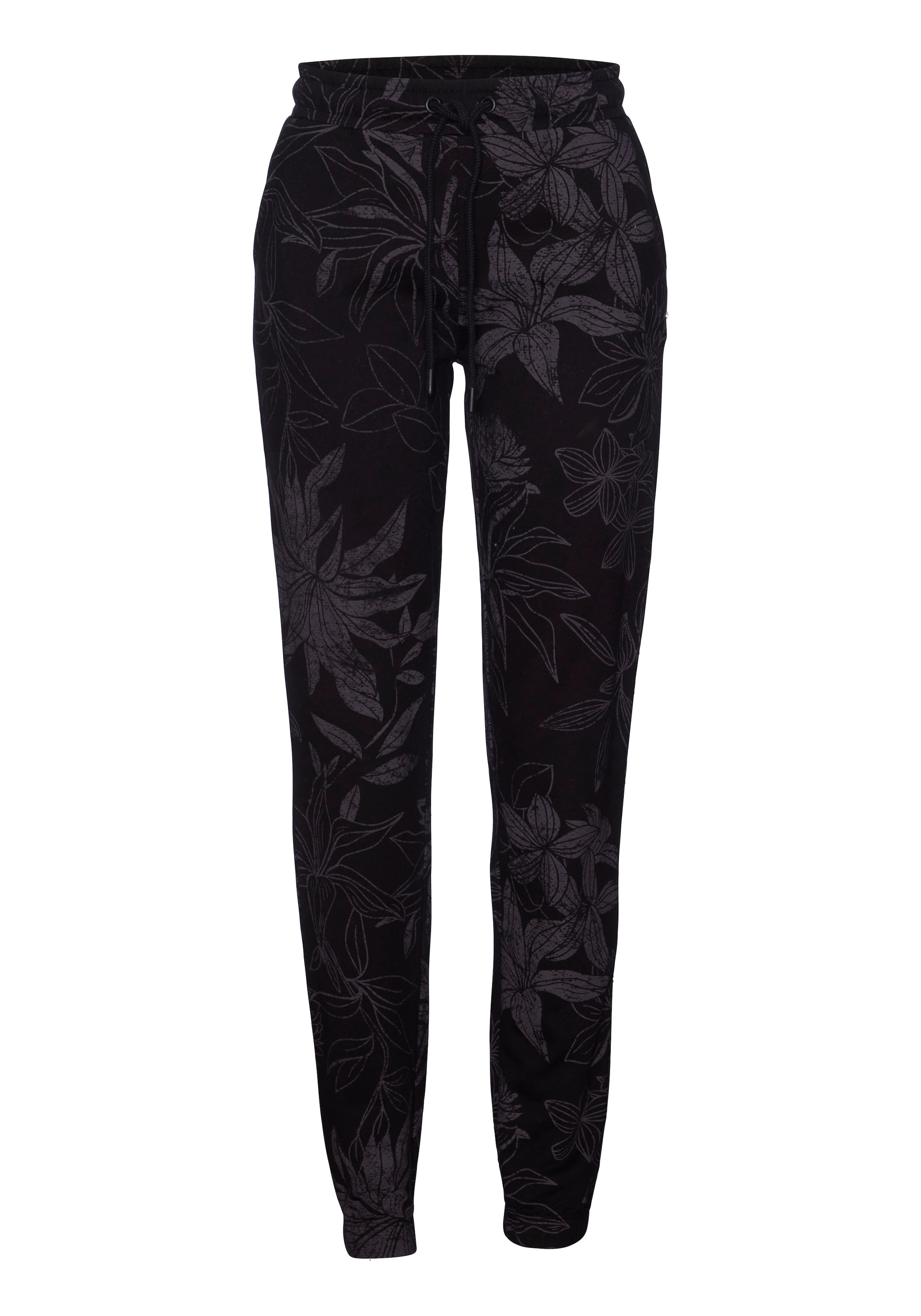 LASCANA Loungehose, mit floralem Alloverdruck, Loungewear