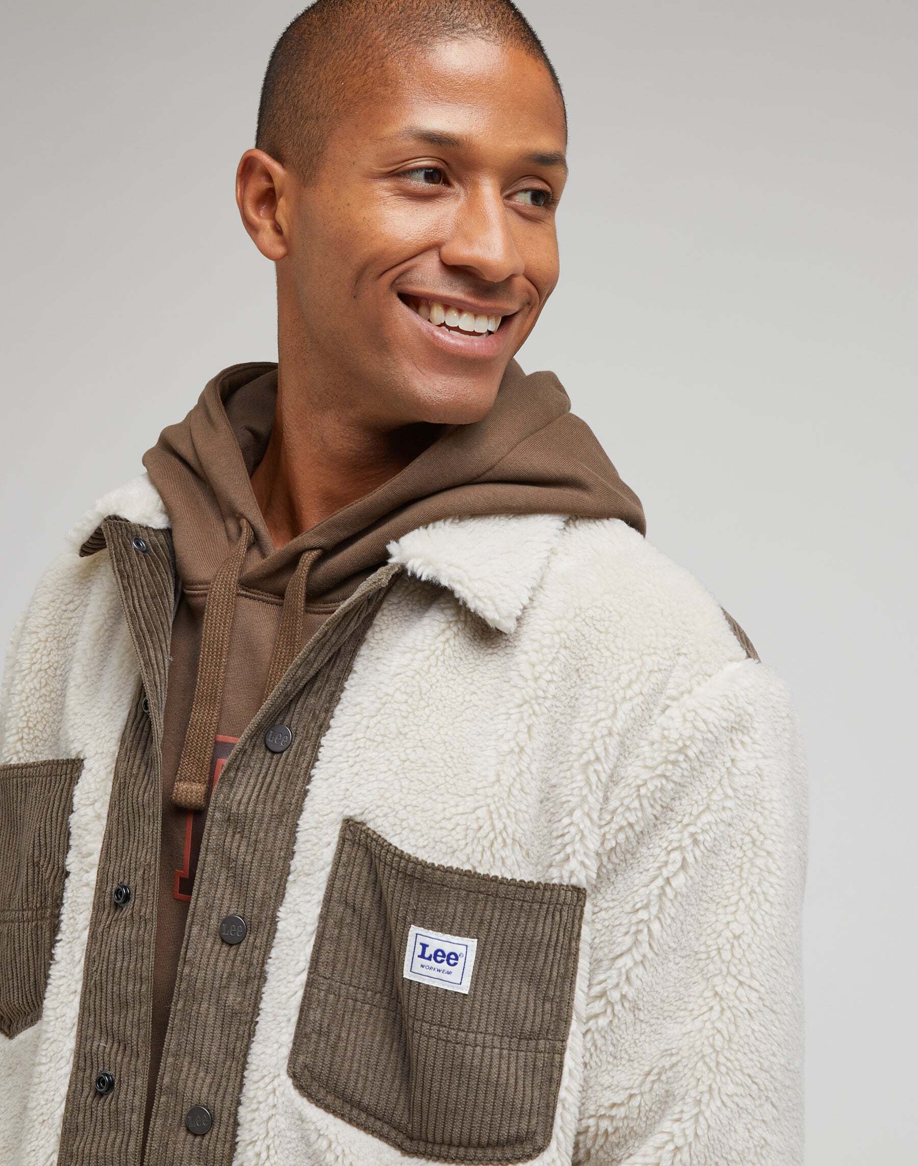 Lee® Kurzjacke »LEE Jacken Sherpa Overshirt«