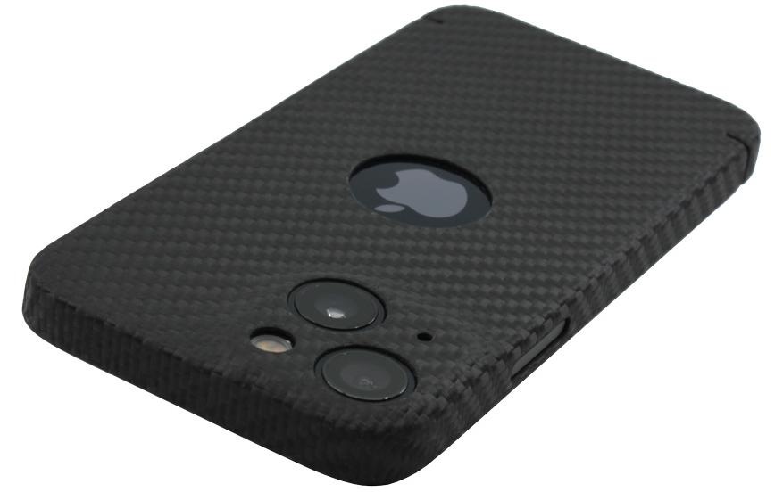nevox Handyhülle »Carbon Series Cover Logo Window«, iPhone 14 Plus