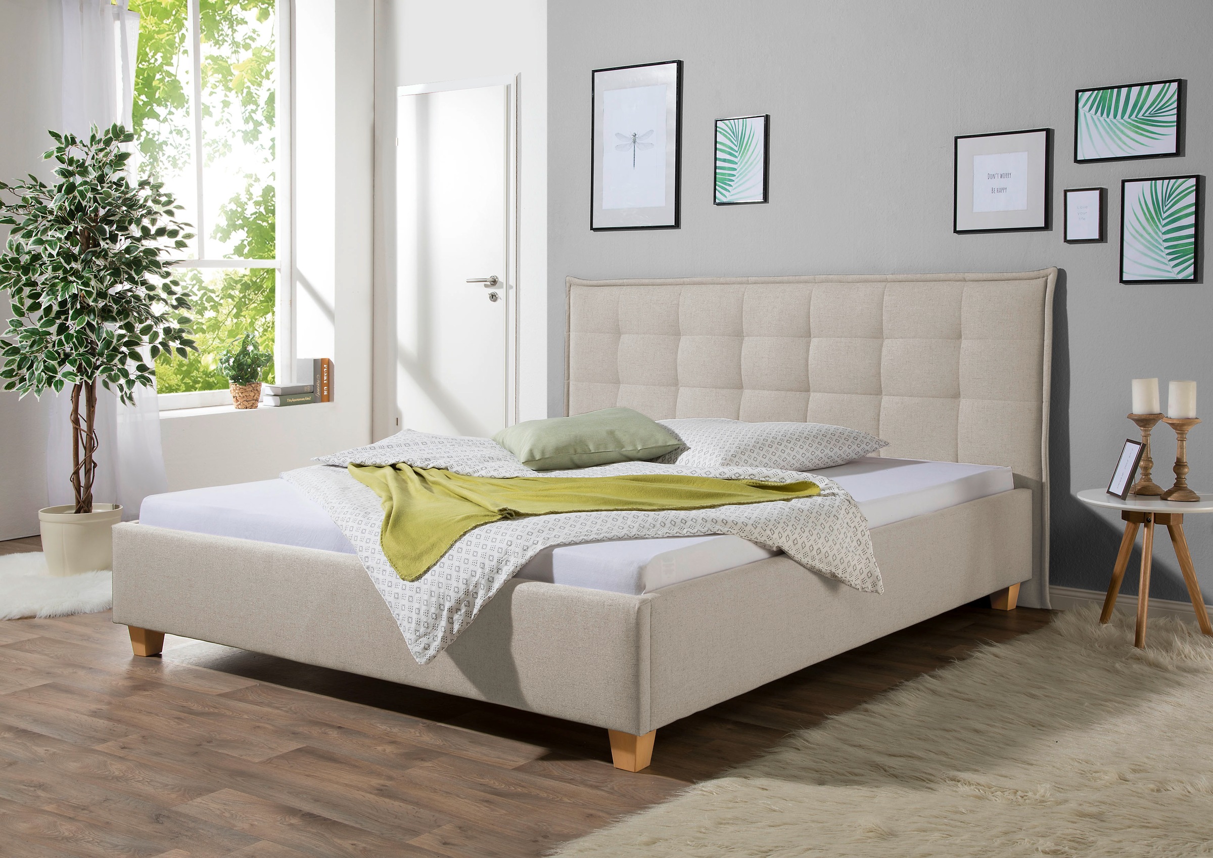 Maintal Polsterbett "Retlaw" Bettseiten zerlegt, ohne Bettkasten