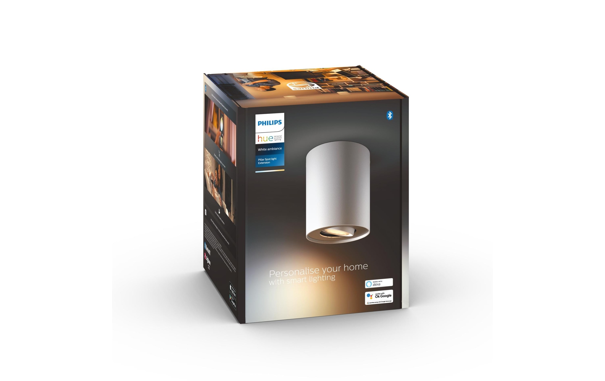 Philips Hue LED Deckenleuchte »Pillar erw. GU10«