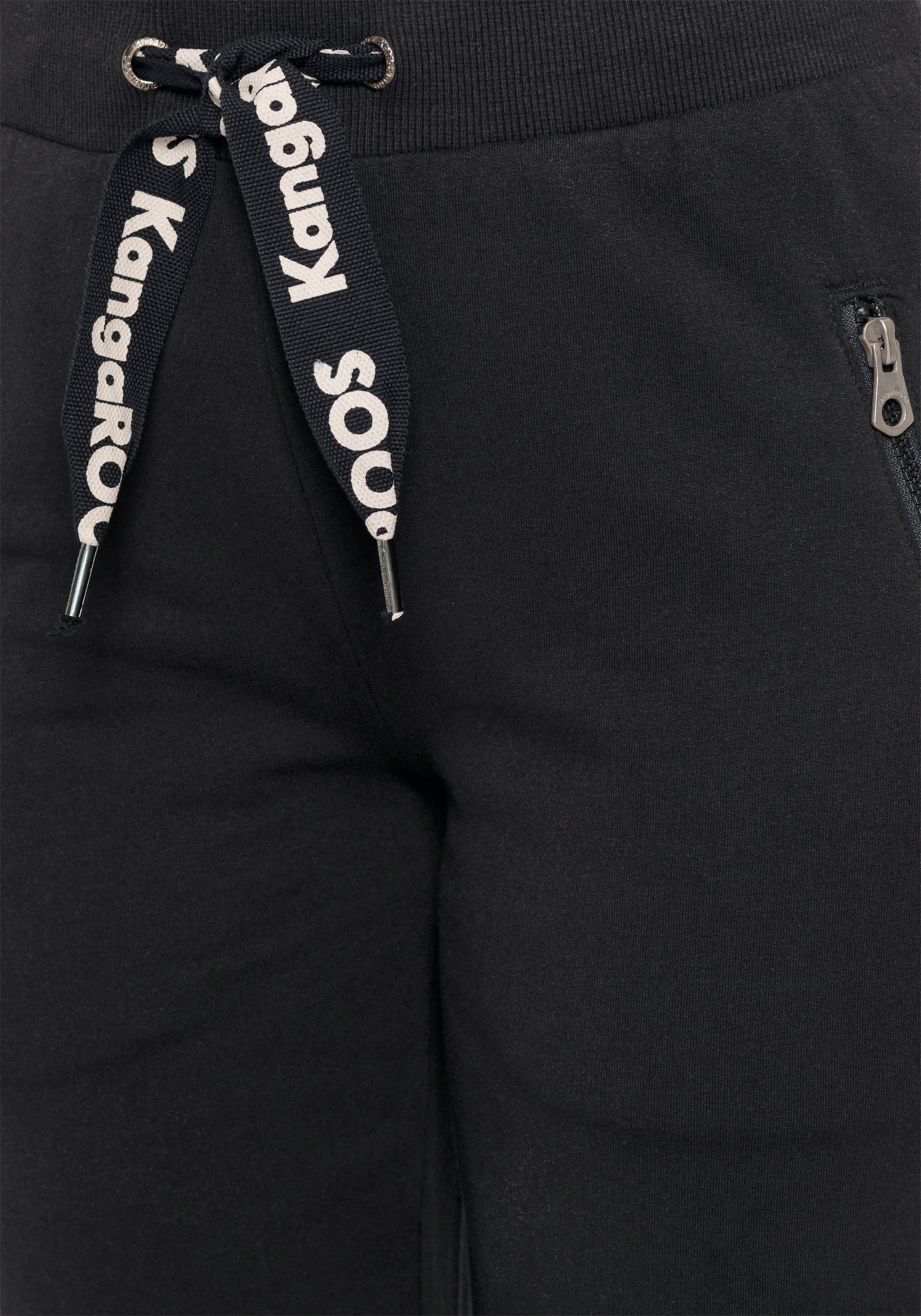KangaROOS Jogger Logo Sweatpants String mit bei und Schweiz Pants, bestellen online -NEUE Jelmoli-Versand KOLLEKTION Zippertaschen