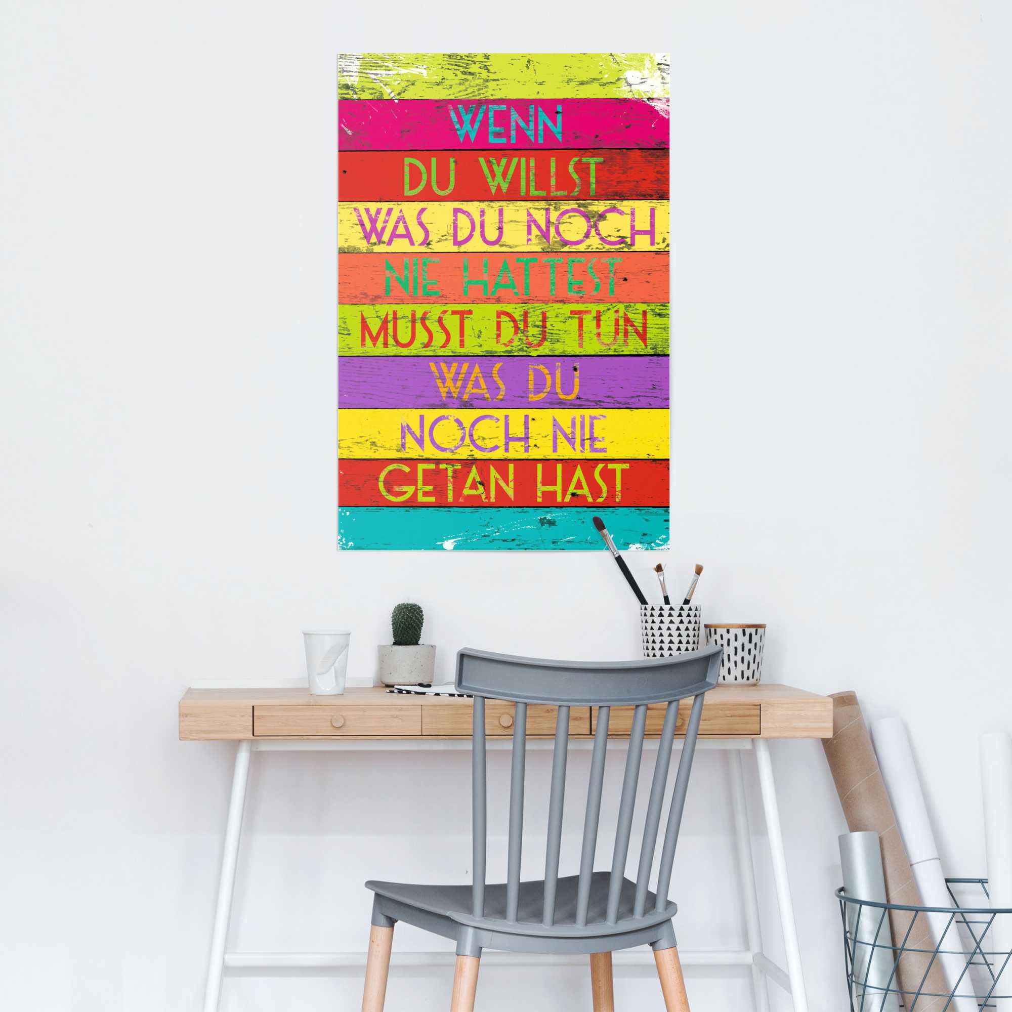 Reinders Poster "Wenn du willst" 1 Stk. tlg.