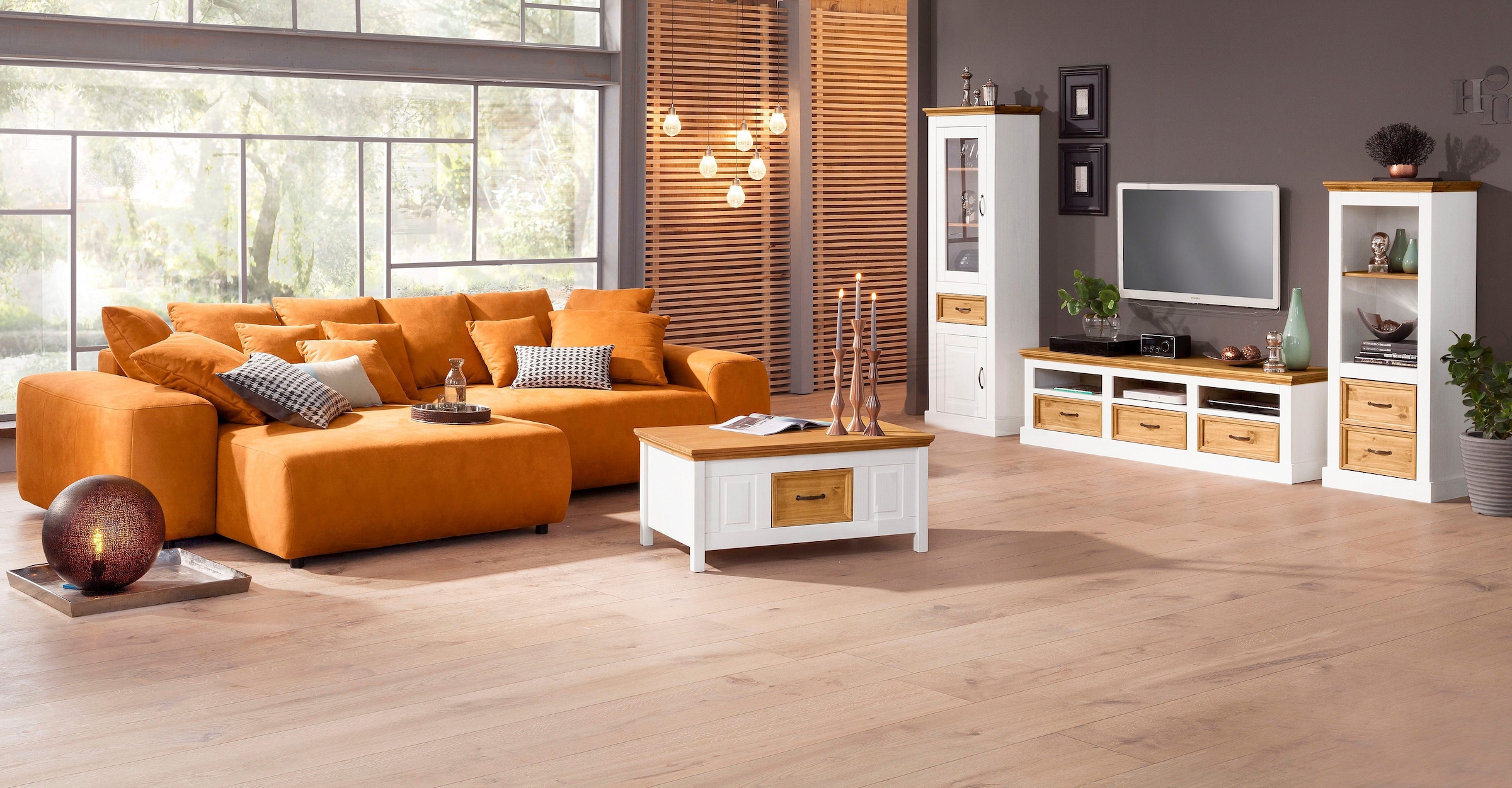 Home affaire Lowboard »Selma«, TV-Kommode, Breite 170 cm, 3 Schubkästen