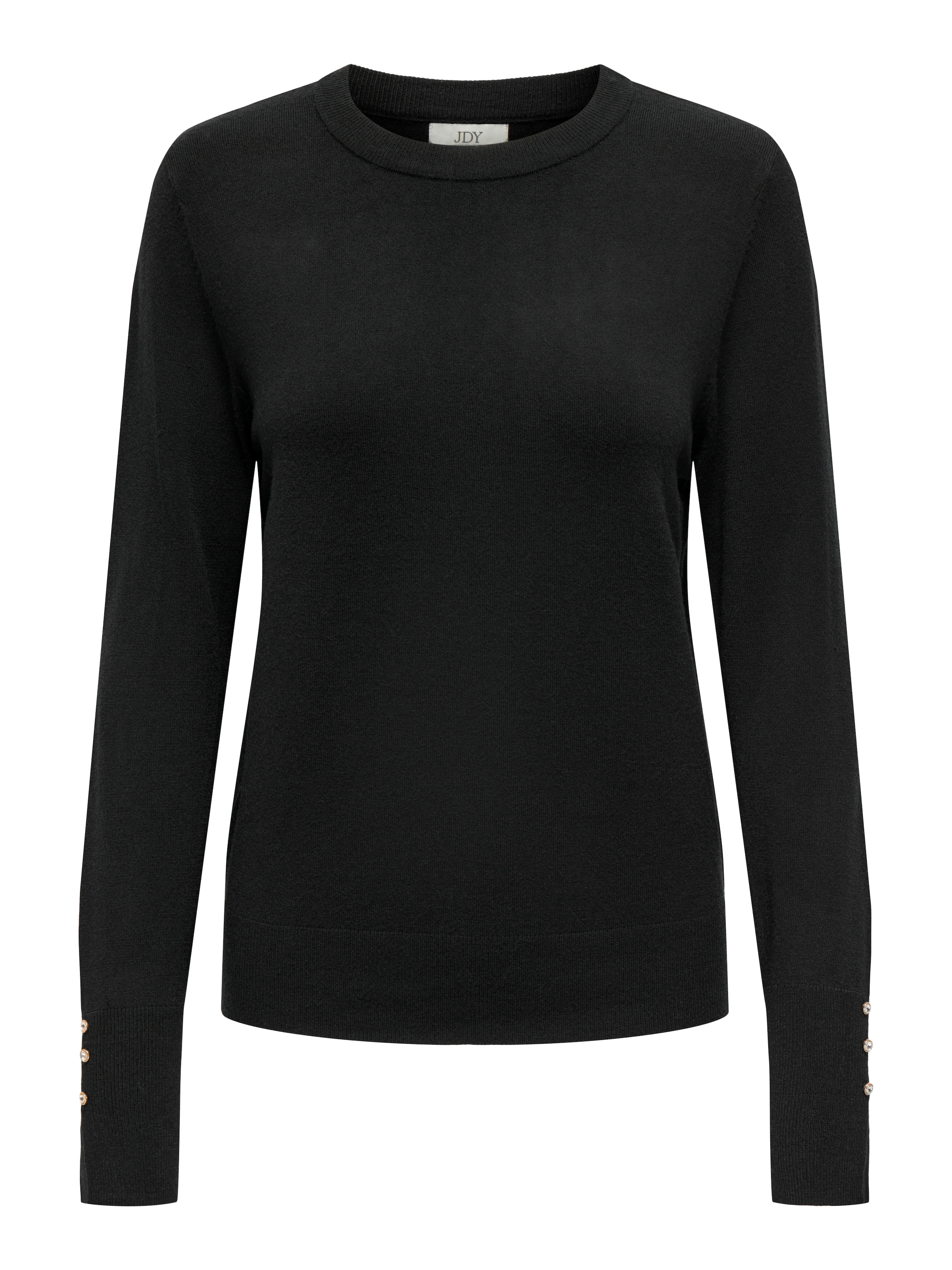 JDY Rundhalspullover »JDYMALOU L/S ON BUTTON PULLOVER KNT NOOS«