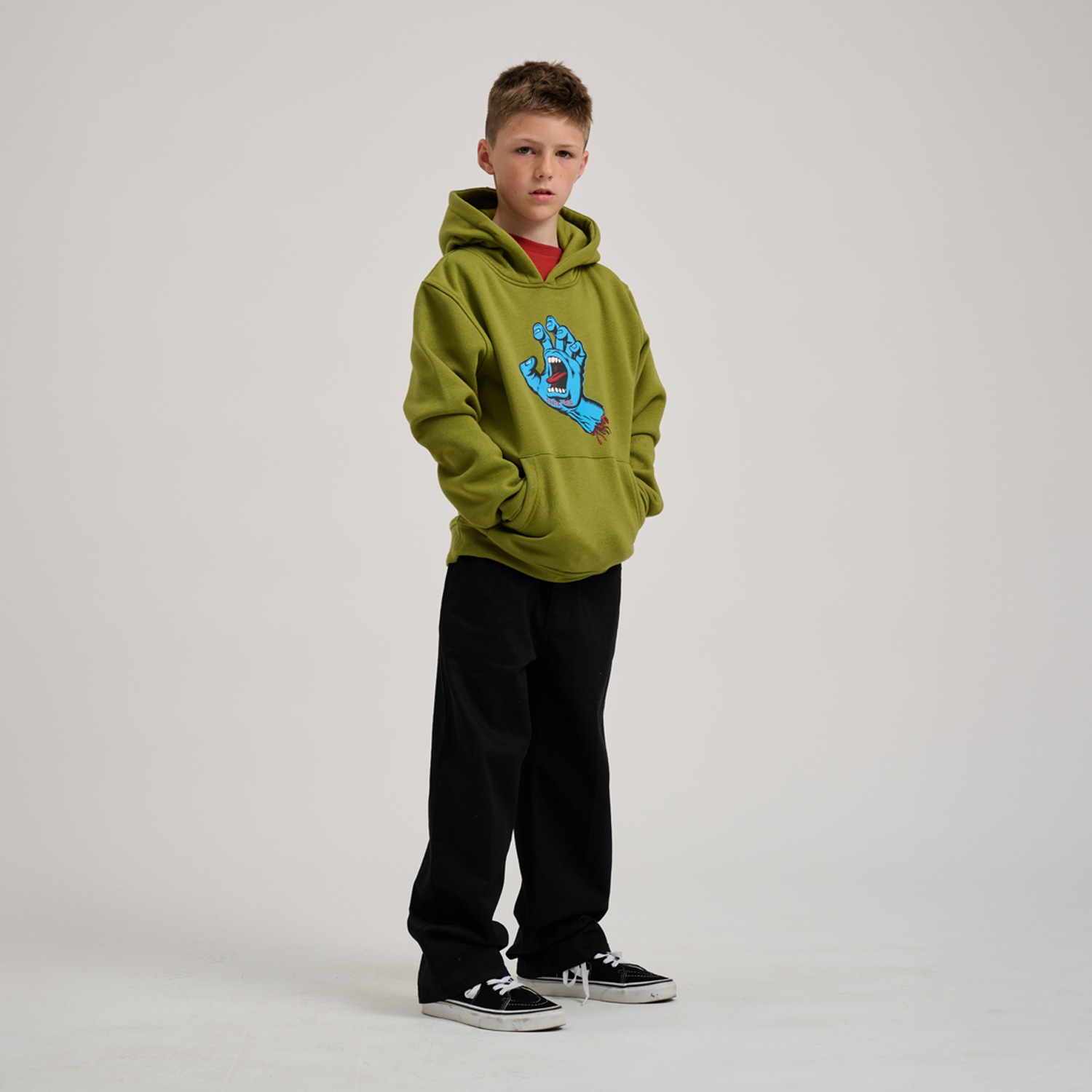 Santa Cruz Kapuzensweatshirt »YOUTH SCREAMING HAND HOOD«