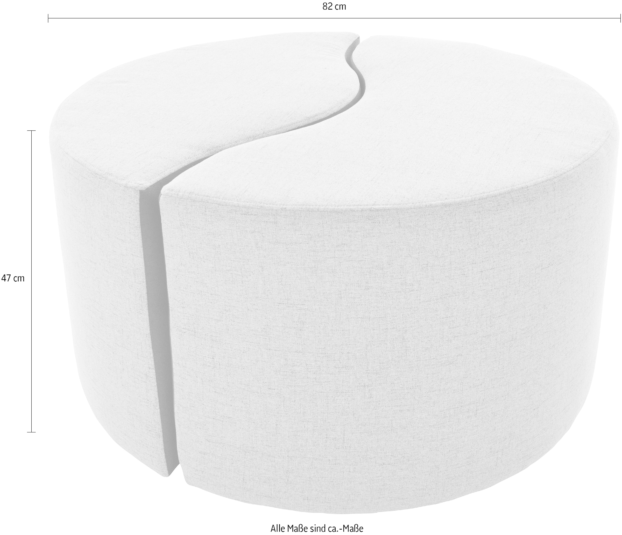 Home affaire Polsterhocker »Wave«