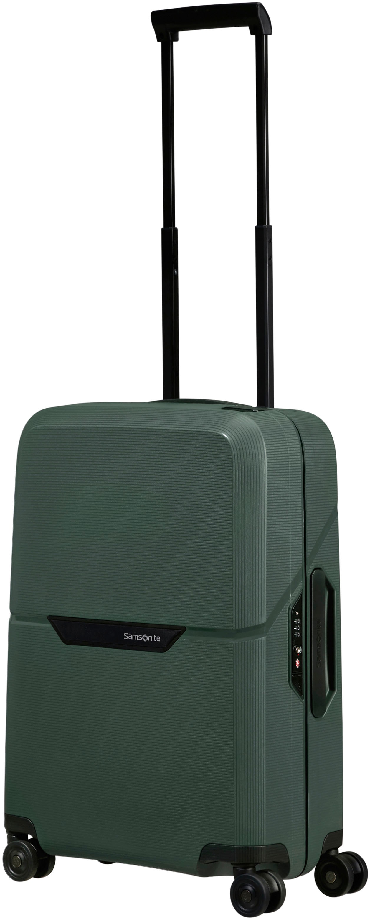 Samsonite Hartschalen-Trolley »MAGNUM ECO, verschiedene Grössen und Farben«, 4 Rollen, Reisekoffer Trolley Aufgabegepäck TSA-Zahlenschloss Made in Europe