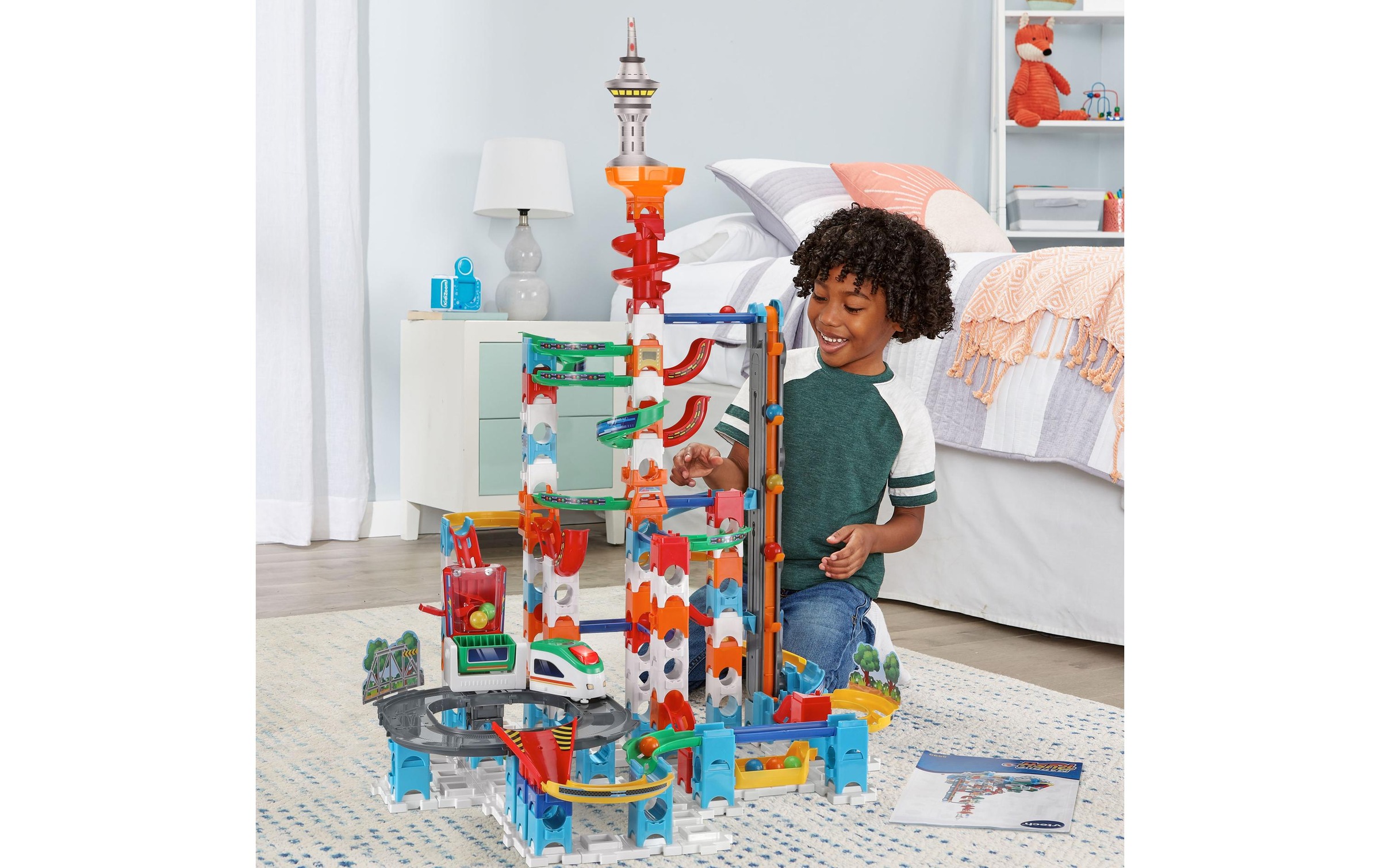 Vtech® Lernspielzeug »Marble Rush Super Sky Tower Set XL300E -DE-«, (143 St.)