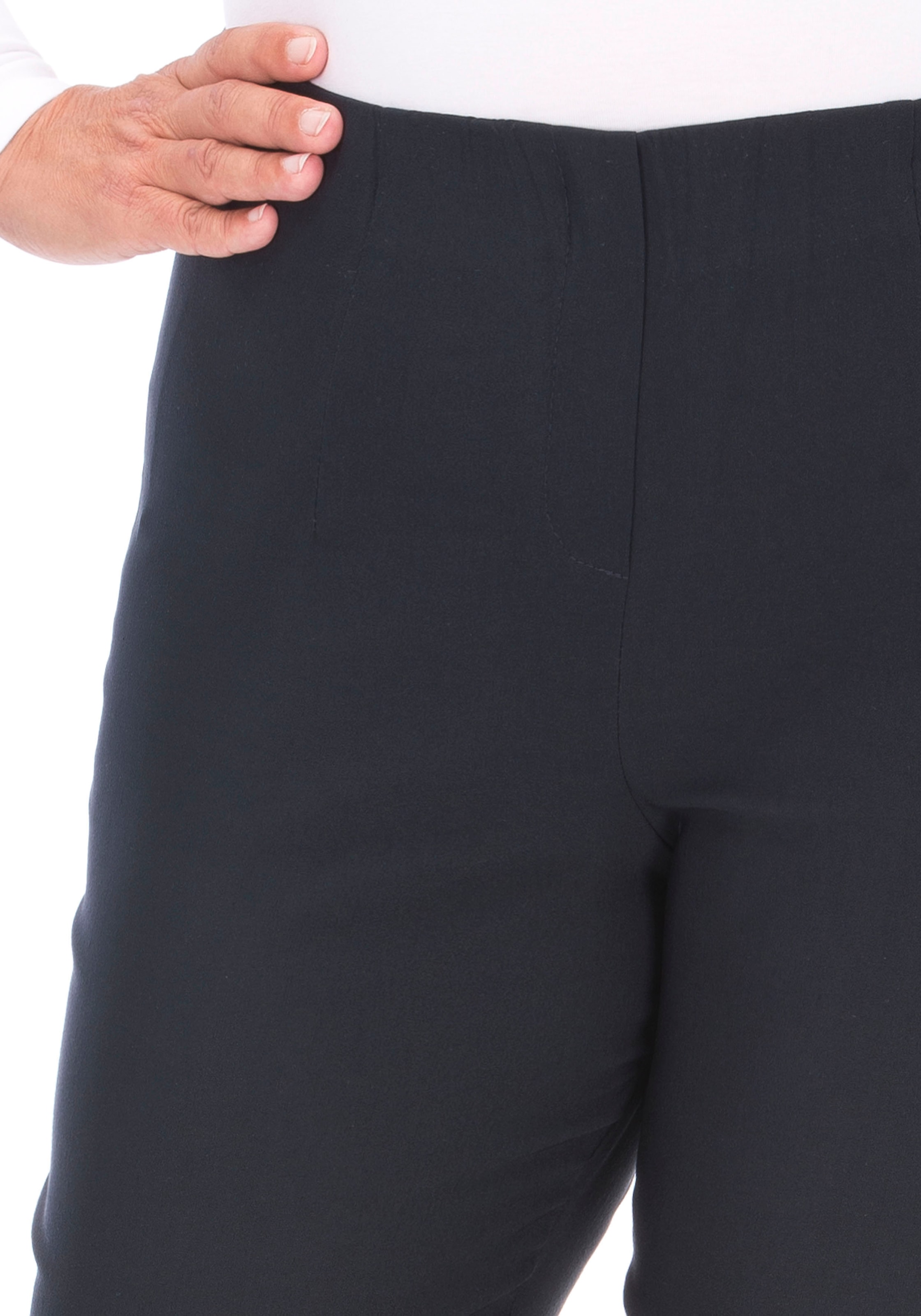 KjBRAND Stoffhose »Susie XS Ankle Bengaline«, Sommerhose mit Schlupfbund