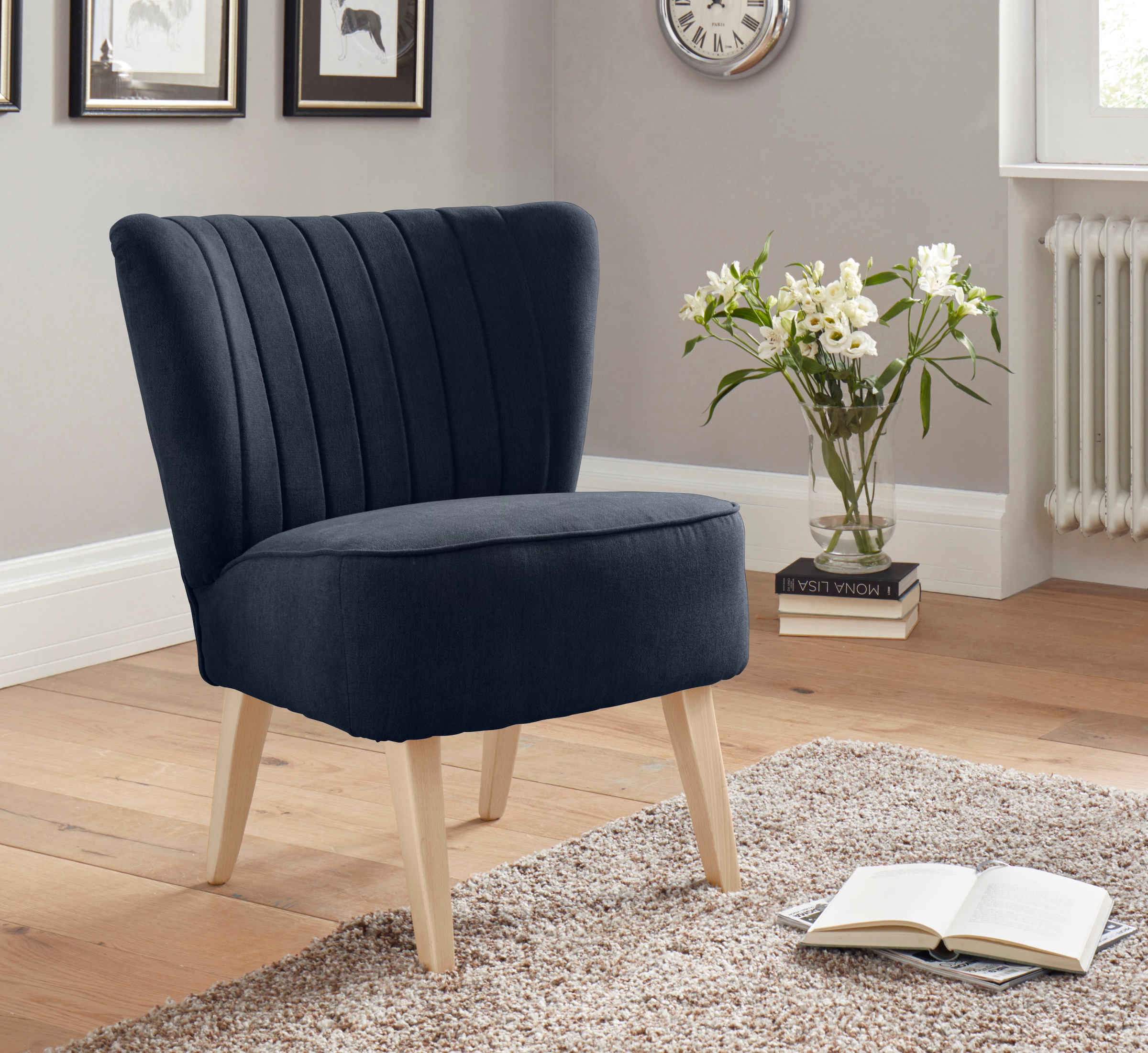 Home affaire Sessel "Campi" in verschiedenen Farben verfügbar, frei im Raum stellbar