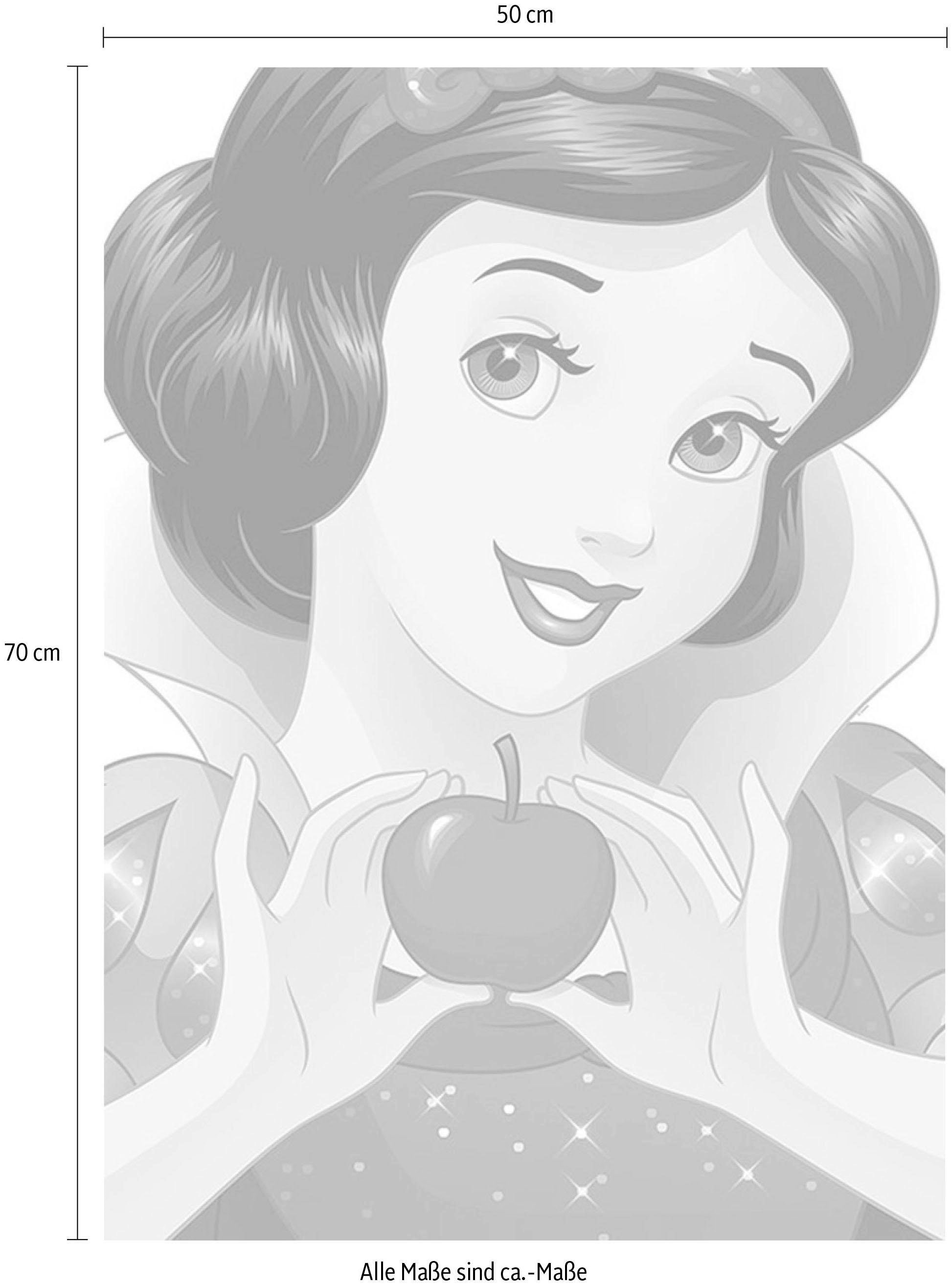 Komar Bild »Snow White Portrait«, Disney, (1 St.), Wandbild zur Dekoration im Kinderzimmer - ohne Rahmen