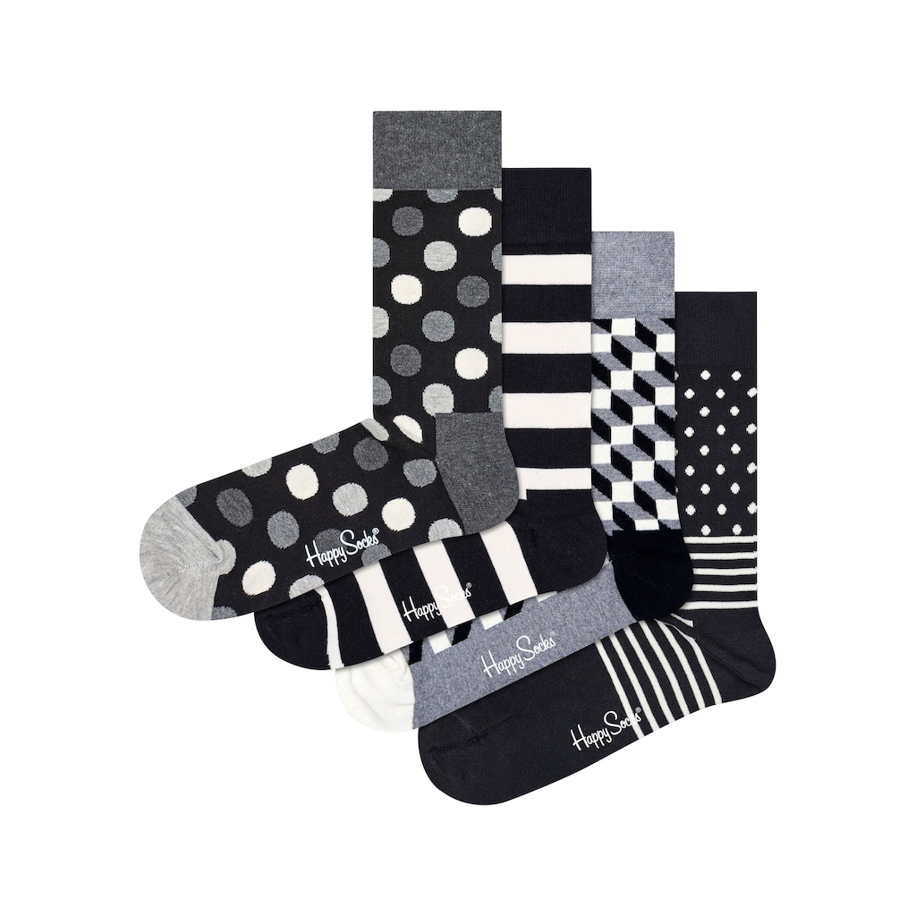 Happy Socks Socken, (Packung, 4 Paar)