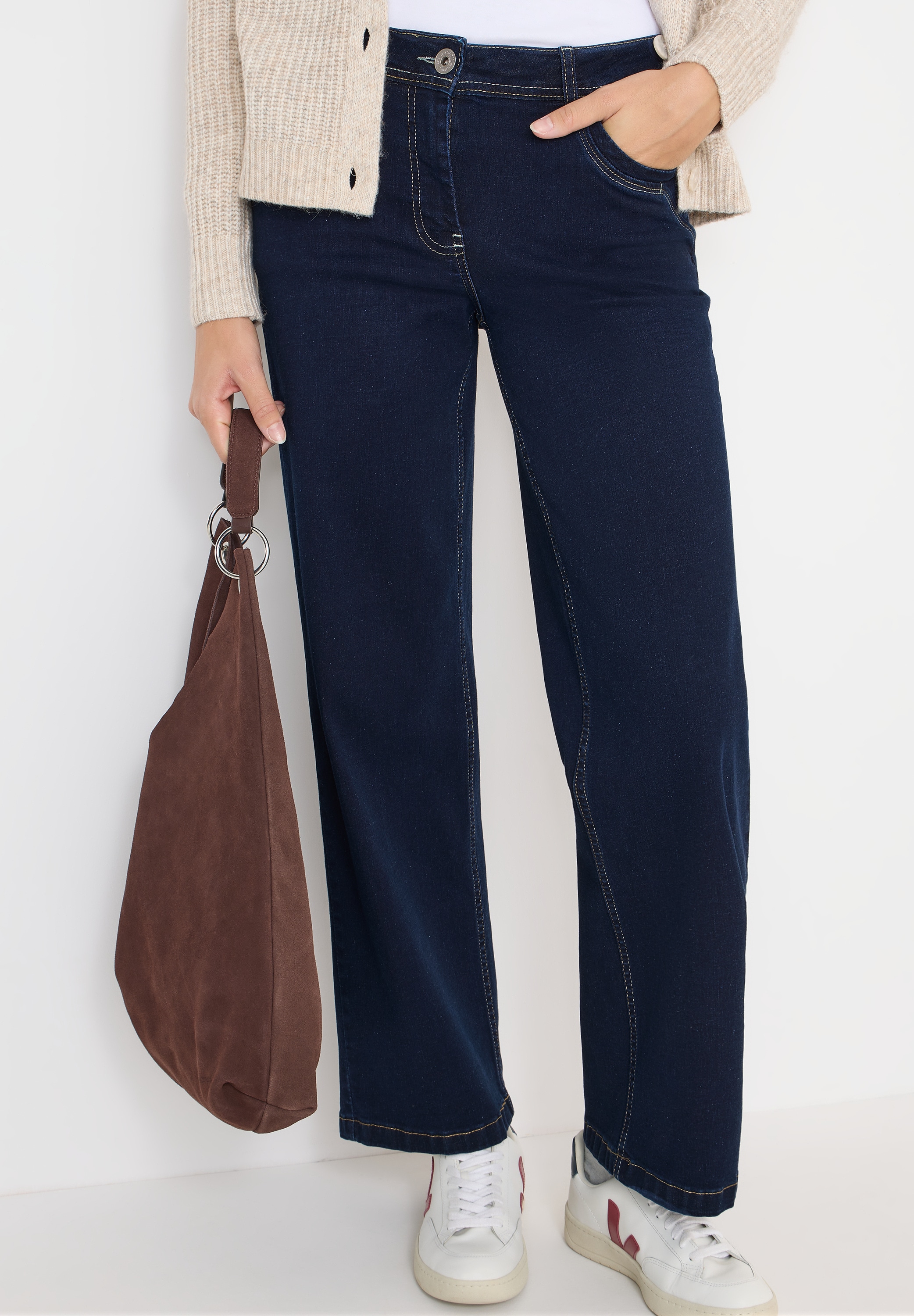 Cecil Straight-Jeans im Five-Pocket Style