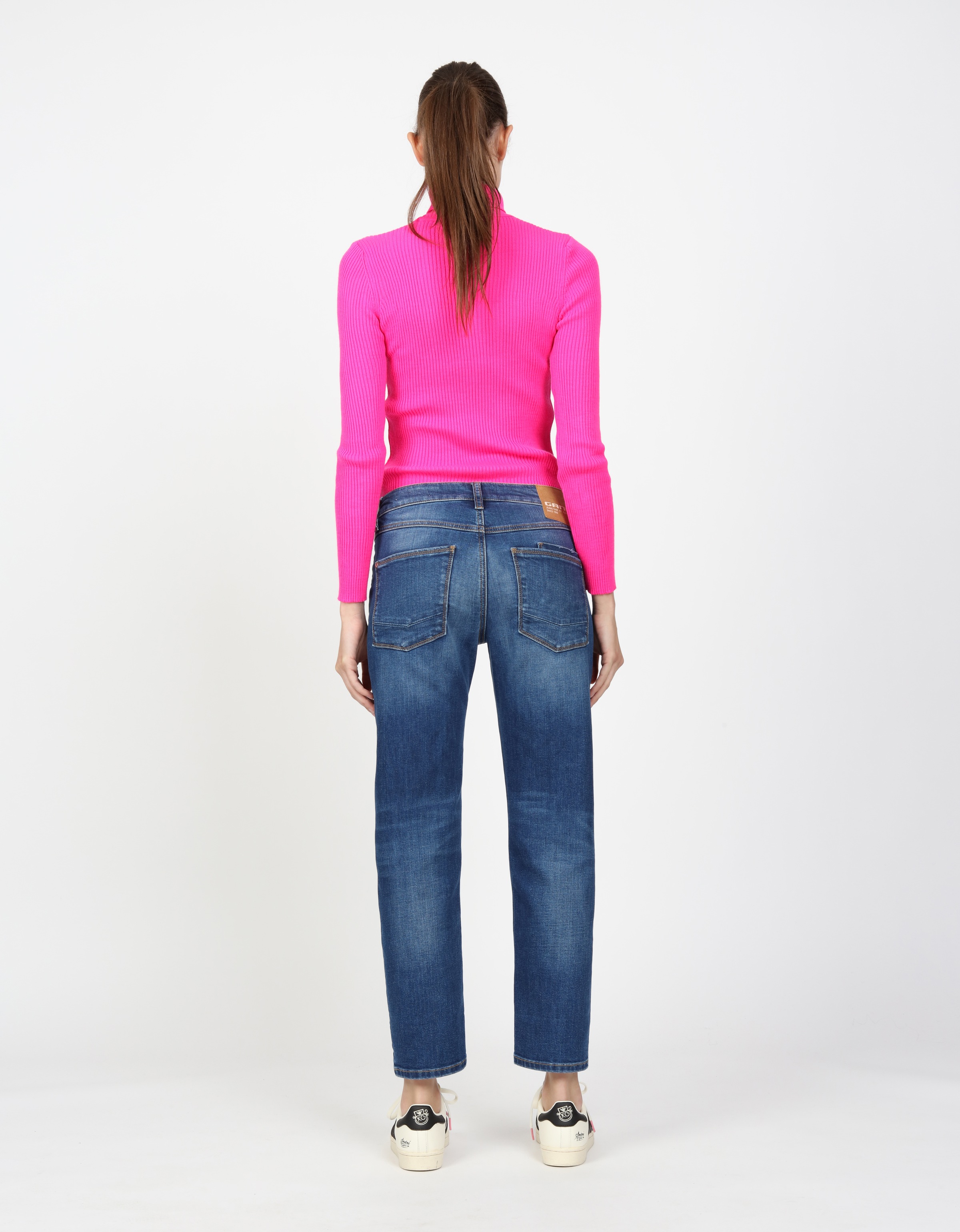 GANG Boyfriend-Jeans »94NADIA«, 5-Pocket Style mit Reissverschluss und Knopf