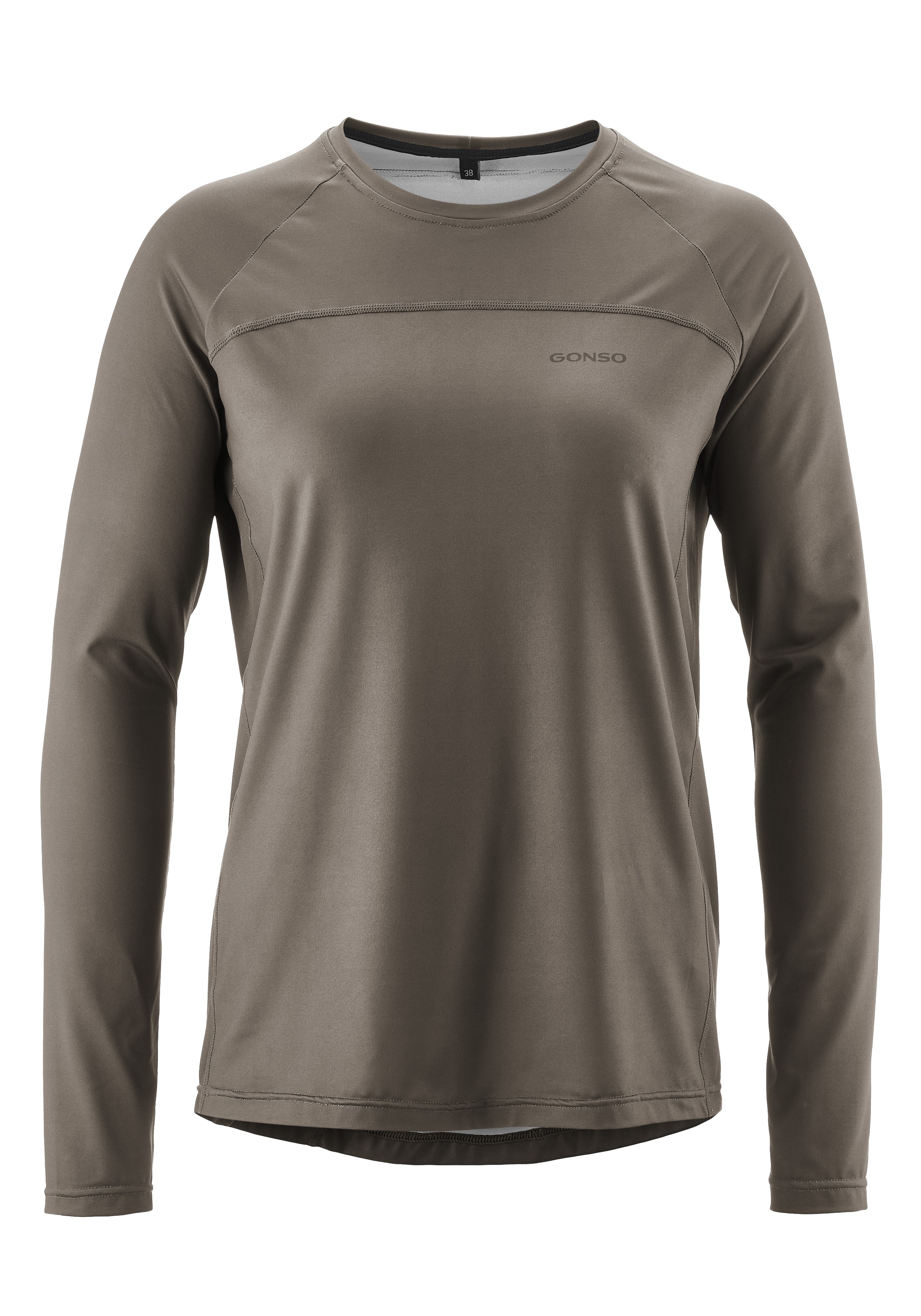 Gonso Radtrikot »Trail Jersey Longsleeve W« Damen Fahrradtrikot langarm, lässiges MTB-Shirt, Quick-Dry, Slim fit