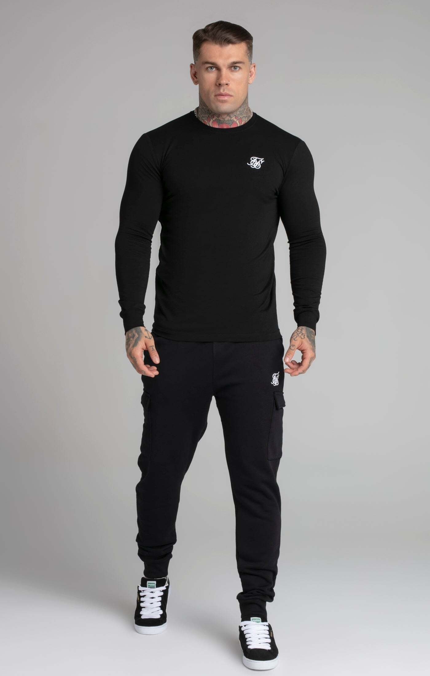 Siksilk Sweatshirt »Sweatshirts Black Essential Sweatshirt«