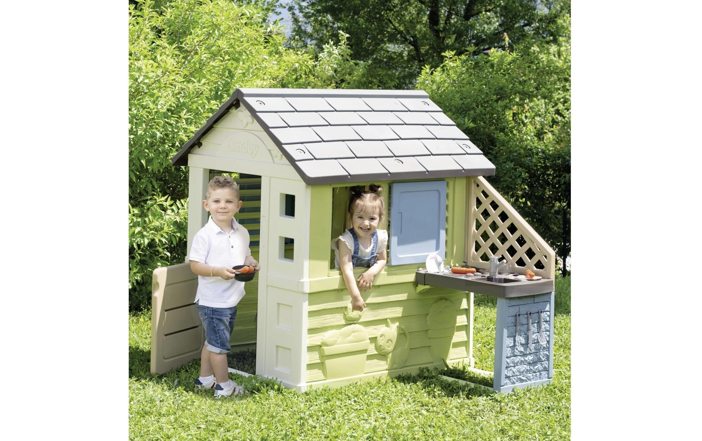 Smoby Spielhaus »Life Pretty mit Küche«