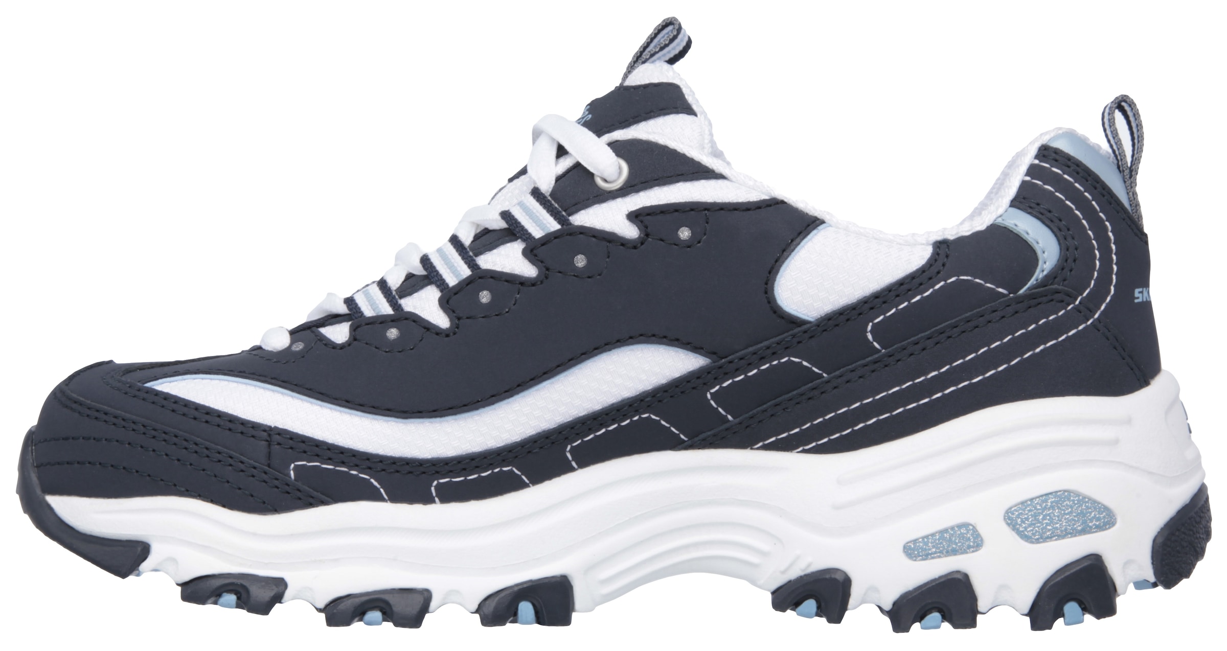 Skechers Sneaker »D´Lites - Biggest Fan«, im trendigen Chunky-Style, Freizeitschuh, Halbschuh, Schnürschuh