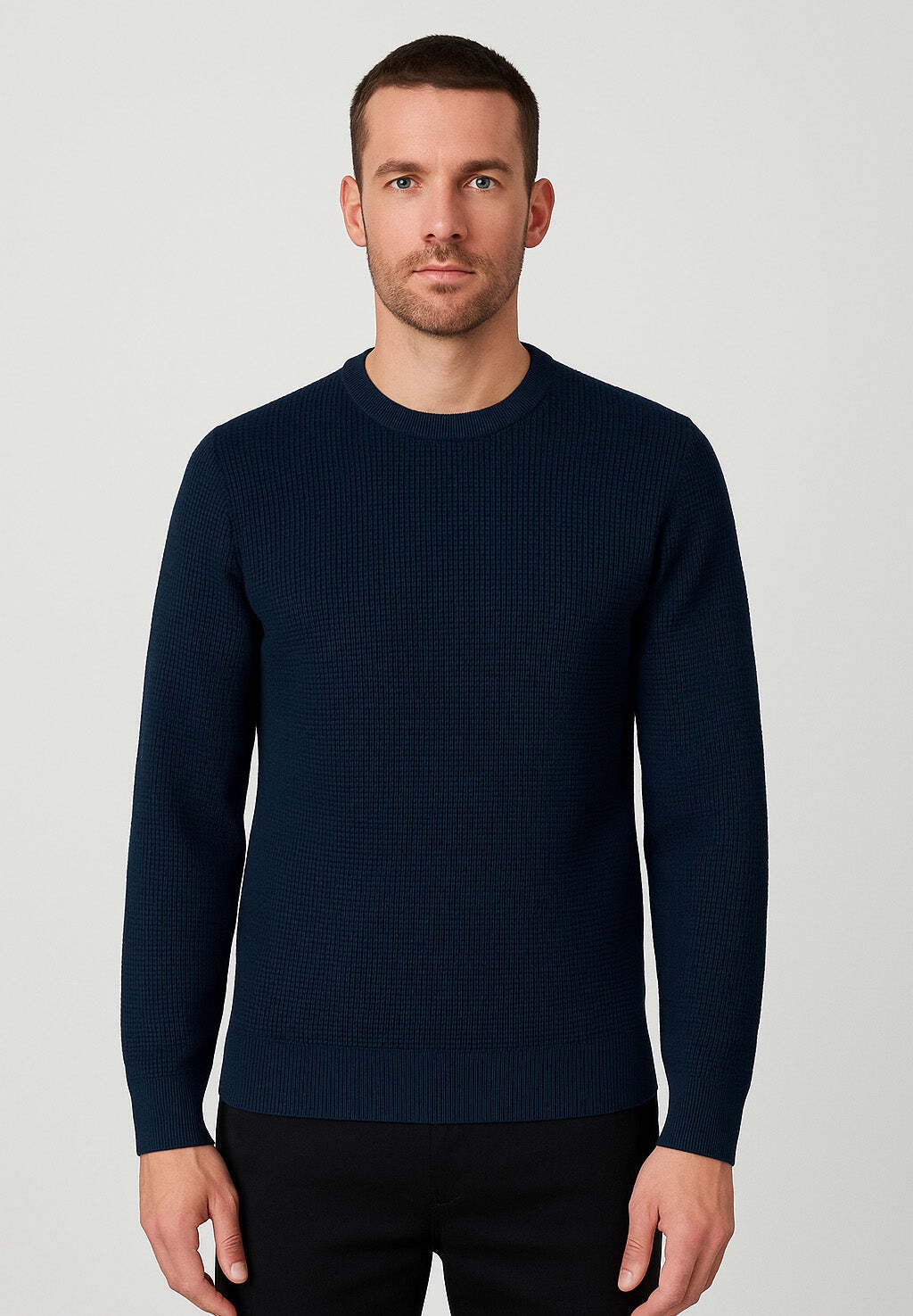 GAS Strickpullover »Gas Pullover Adyn Round Neck«
