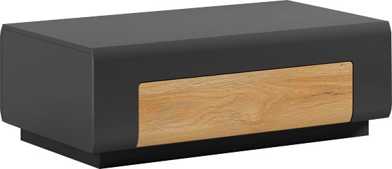 OTTO home Couchtisch "Toledo,Breite 110cm eleganter Sofatisch mit Hochglanzelemente" Kaffeetisch mit 1 Schublade, Wohnzimmertisch
