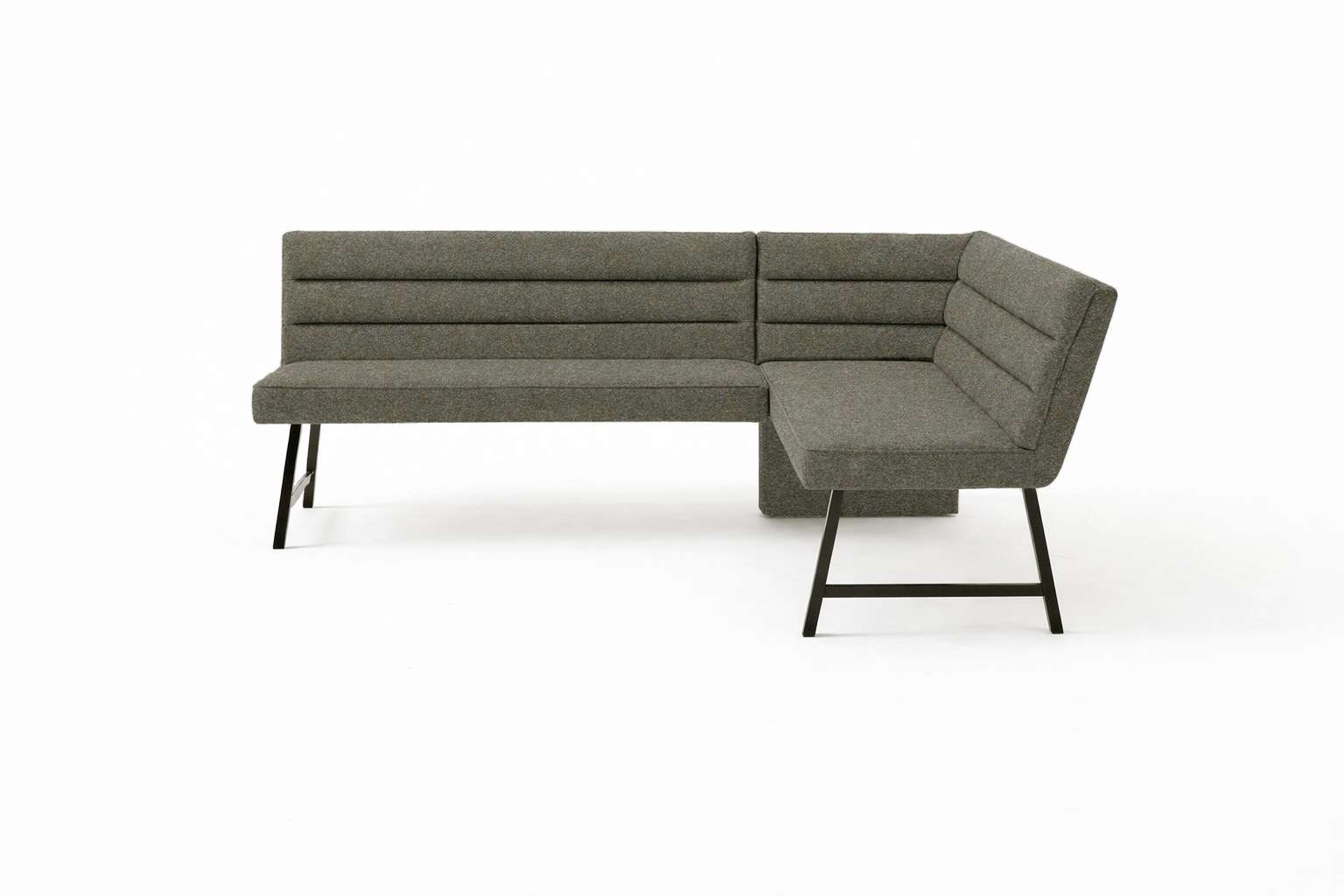 GOODproduct Eckbank "Oregon Küchenbank, Polsterbank, Esszimmerbank, 177x140 cm" Moderne Bank und Farben, Sitzplatzanzahl: 4/5, Frei in Raum stellbar
