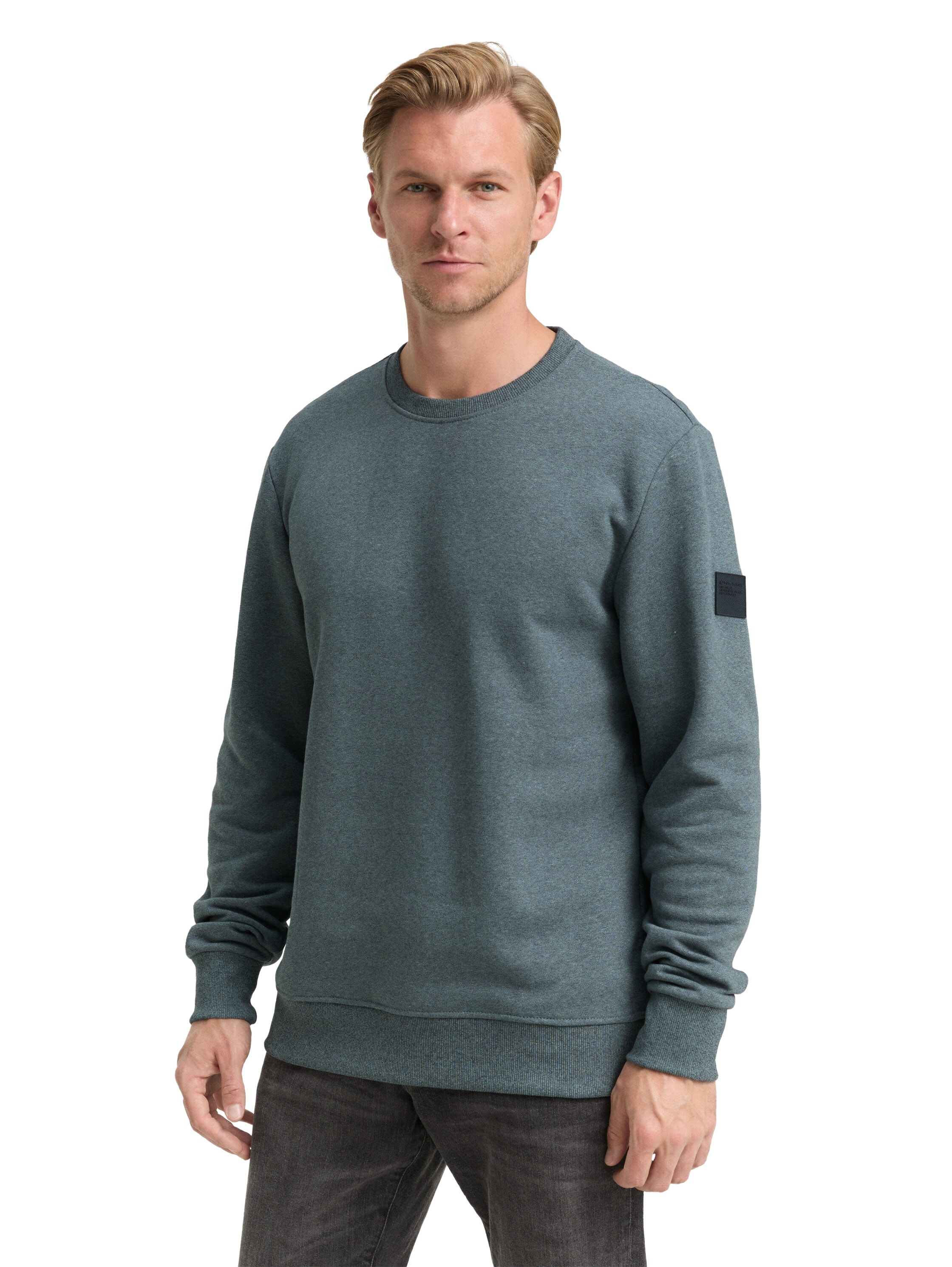 TOM TAILOR Sweatshirt, mit Logo Stickerei am Arm