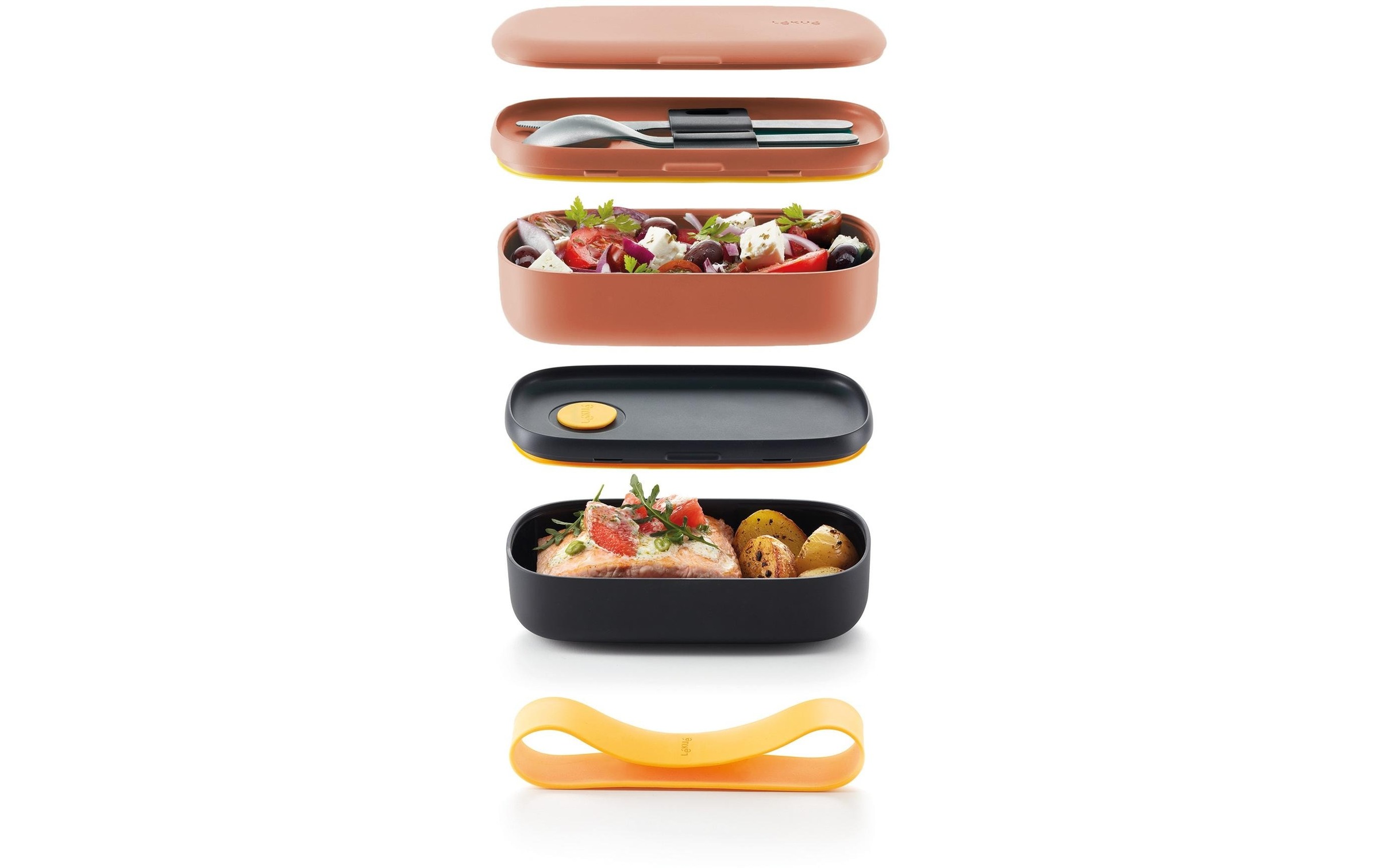 Lunchbox »Lékué To Go 1 Liter«, (1 tlg.)