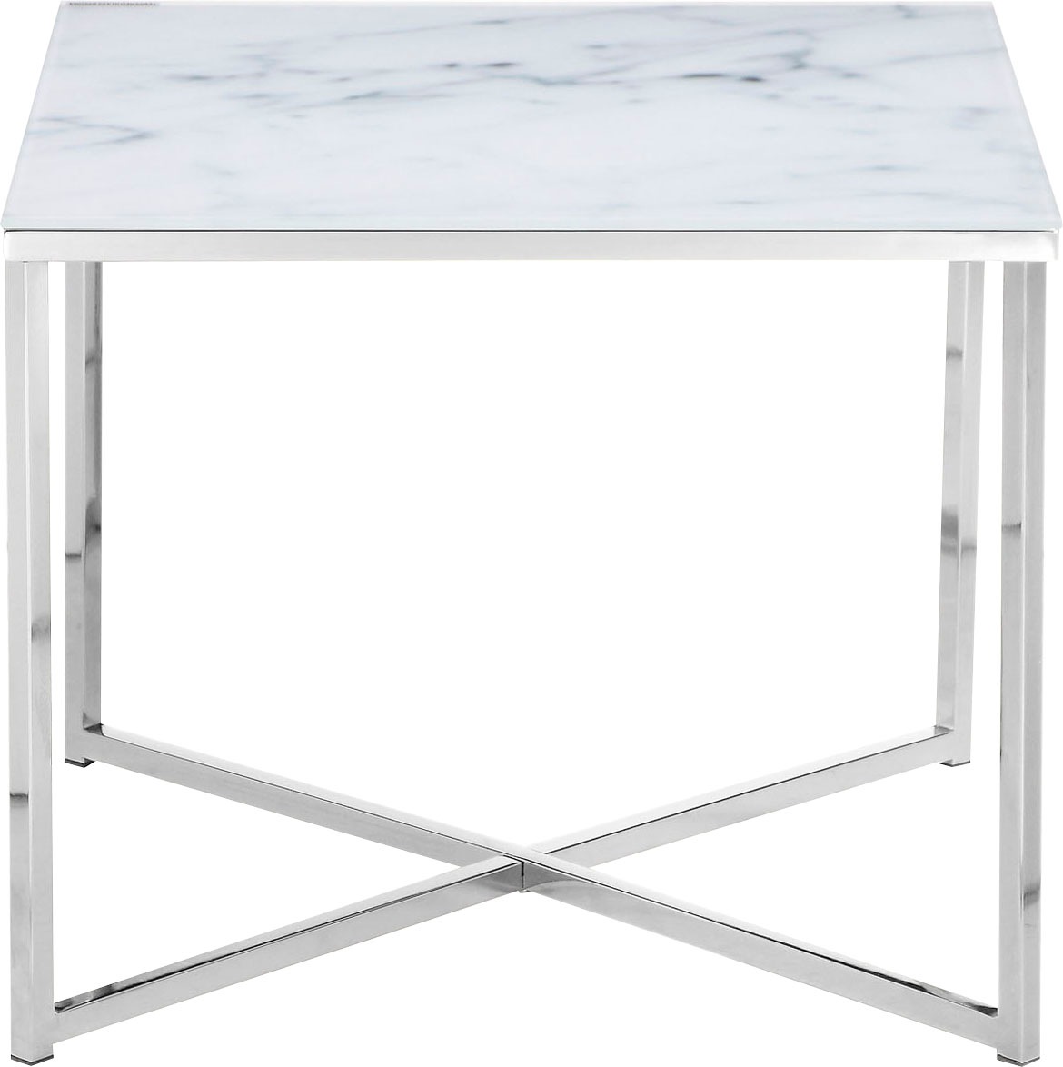 SalesFever Beistelltisch "Caorle Stilvoller Tisch" Elegante Tischplatte in edler Marmoroptik