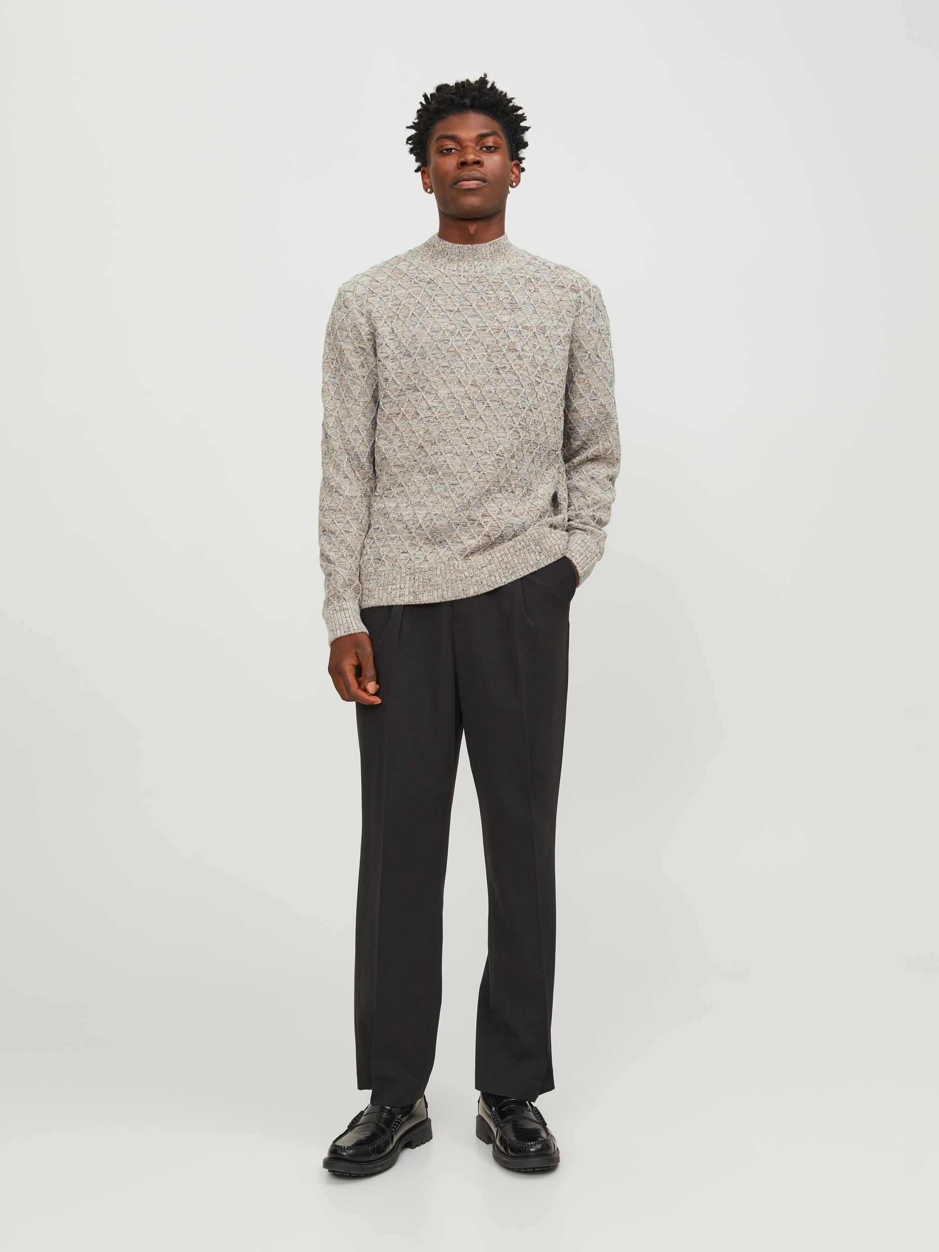 Jack & Jones Stehkragenpullover »JPRCCZIGGI KNIT MOCK NECK LN«