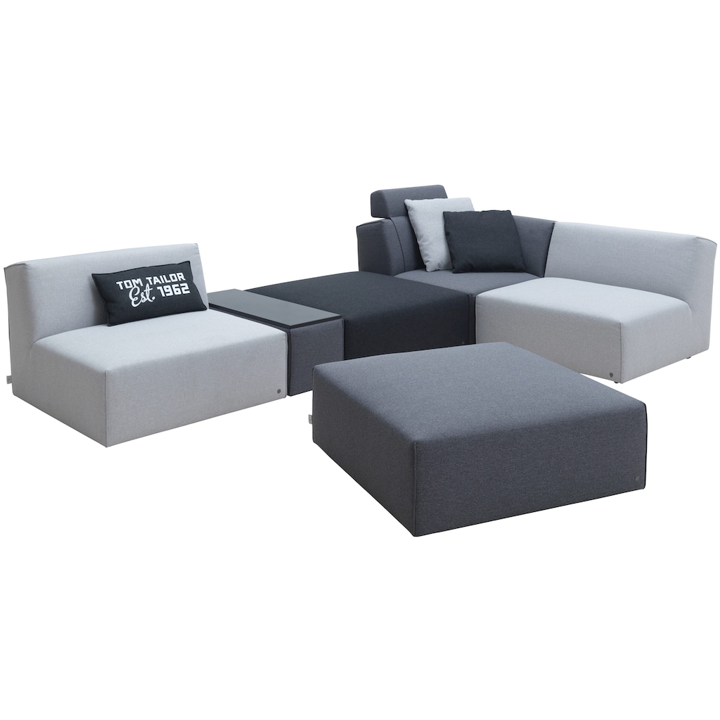 TOM TAILOR HOME Tischelement »ELEMENTS«, Tischplatte schwarz, als Couchtisch oder Sofaelement einsetzbar