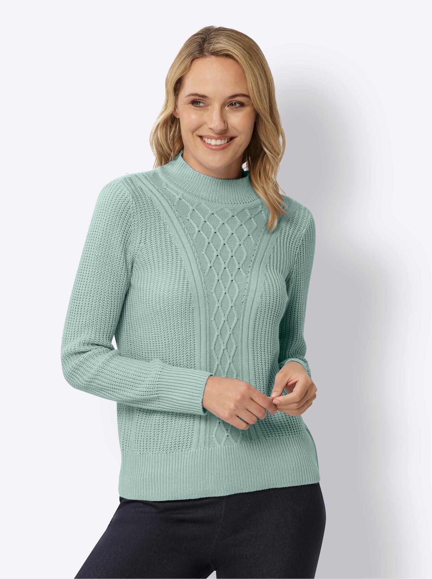Classic Basics Rollkragenpullover »Stehkragen-Pullover«