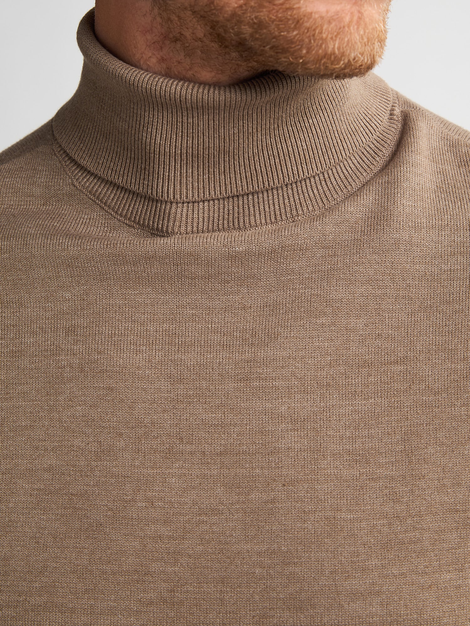 Petrol Industries Rollkragenpullover »Men Knitwear Collar Basi«, Pflegeleichter Materialmix mit Baumwollanteil