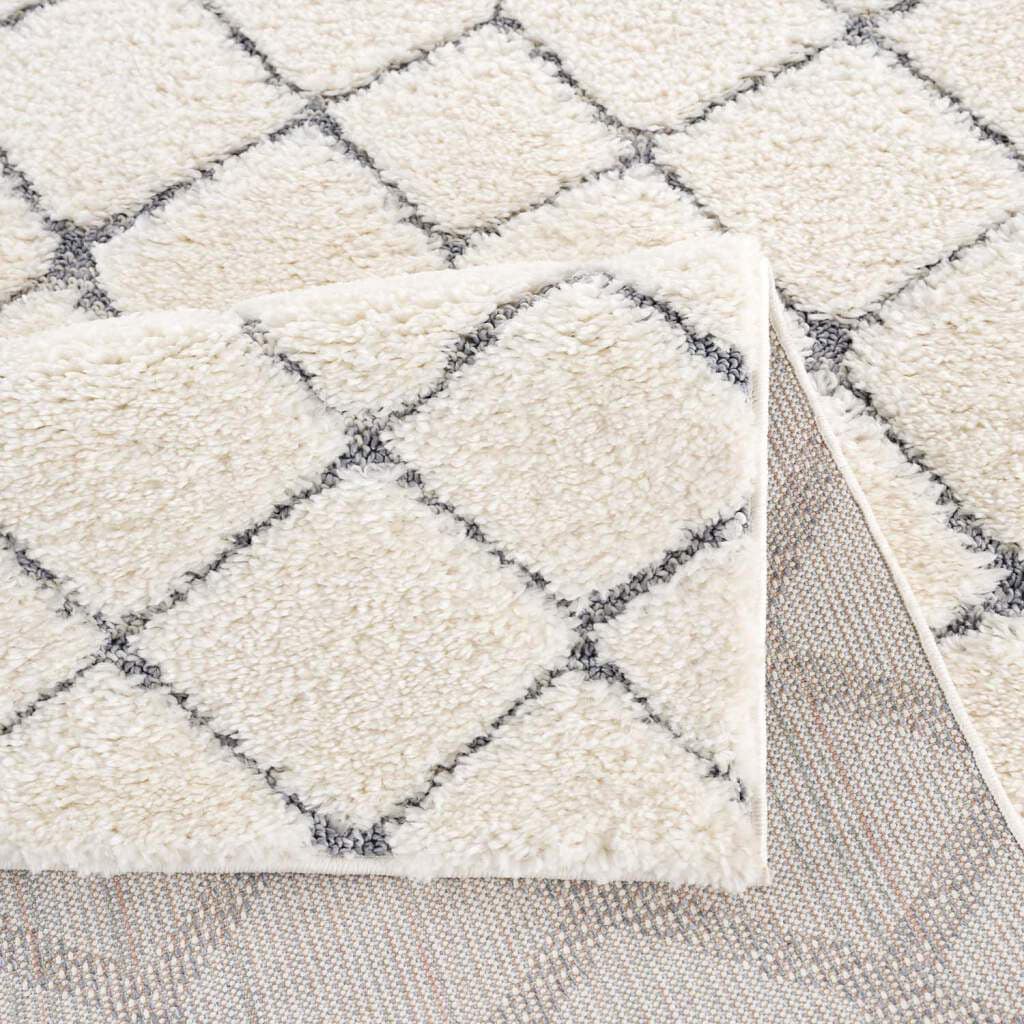 Carpet City Hochflor-Teppich »Focus 4499«, 3D-Effekt online besonders bestellen | weich, rechteckig, Jelmoli-Versand Rauten-Optik