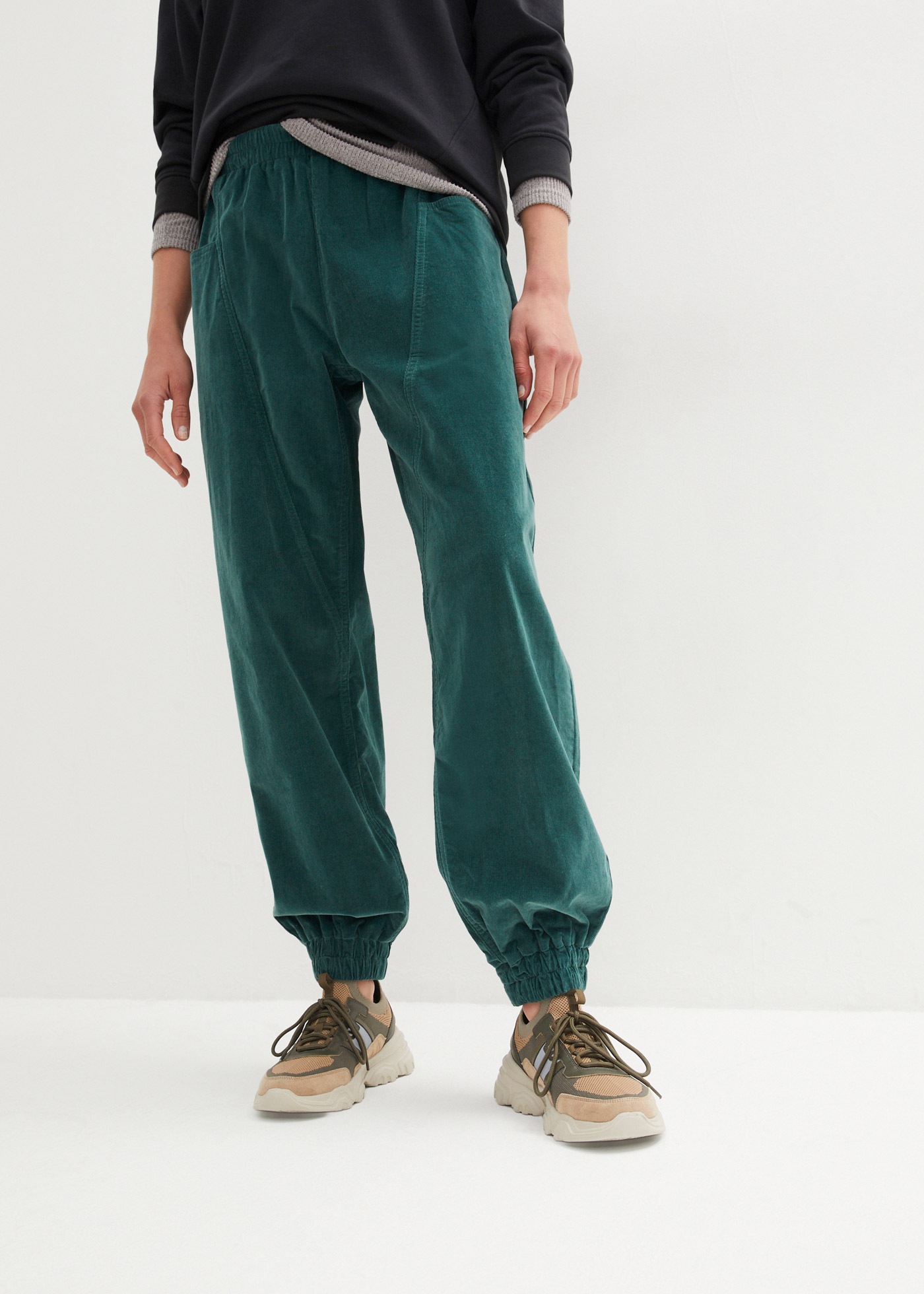 bonprix Cordhose Cord-Hose aus Baumwoll-Mix
