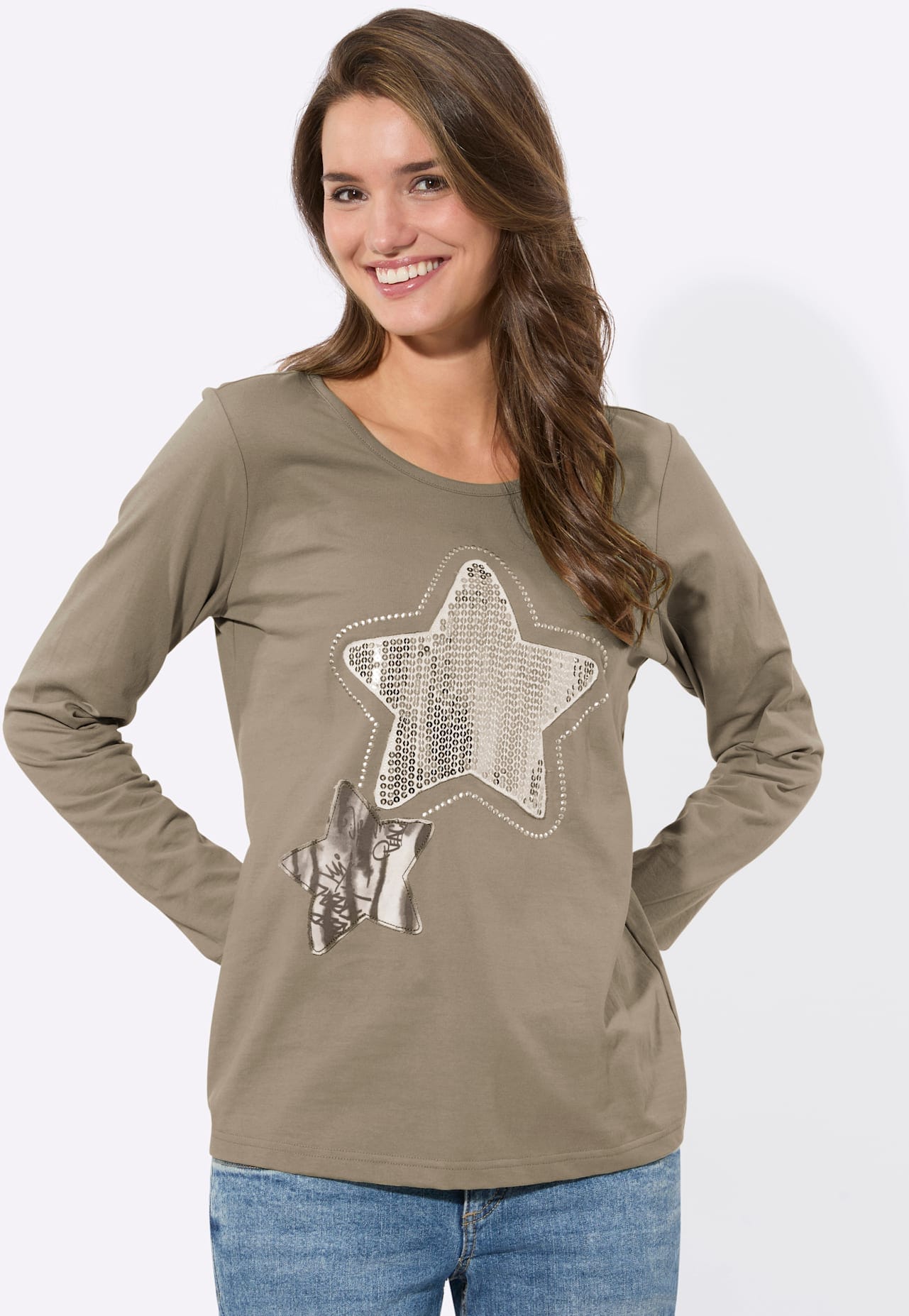 Inspirationen Langarmshirt "Rundhals-Shirt" 1