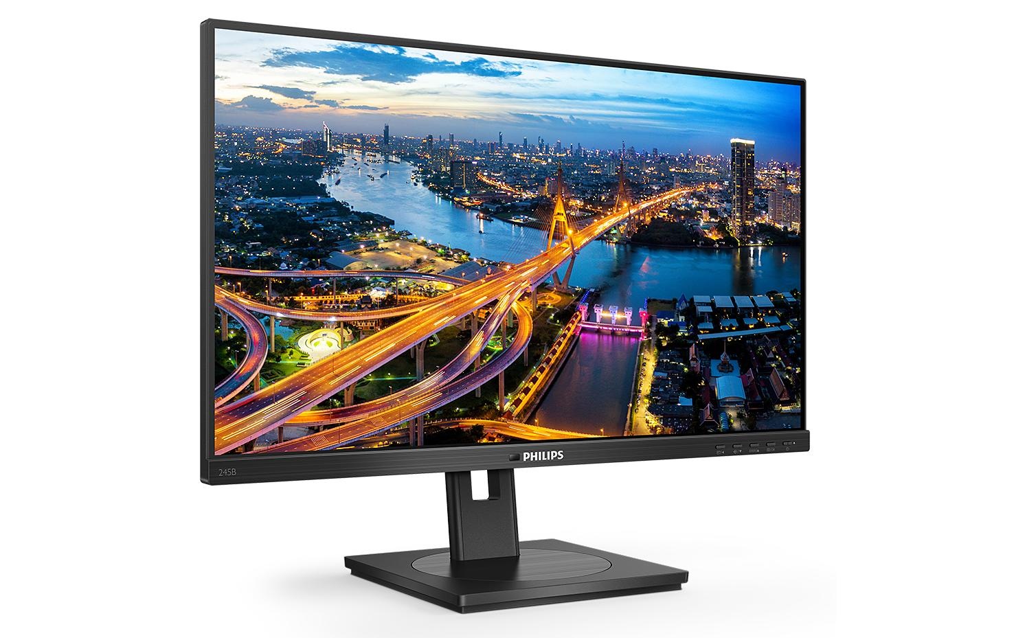 Philips LED-Monitor »Philips Monitor 245B1/00«, 60,21 cm/23,8 Zoll, 2560 x 1440 px, WQHD